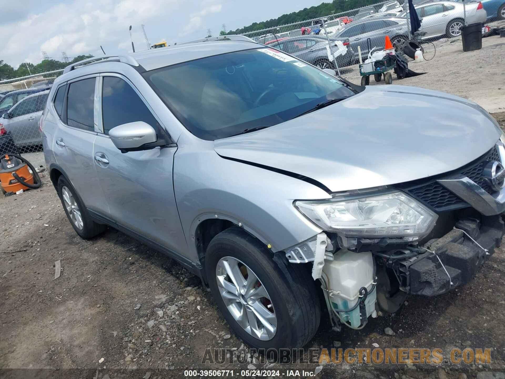 KNMAT2MT3FP510824 NISSAN ROGUE 2015