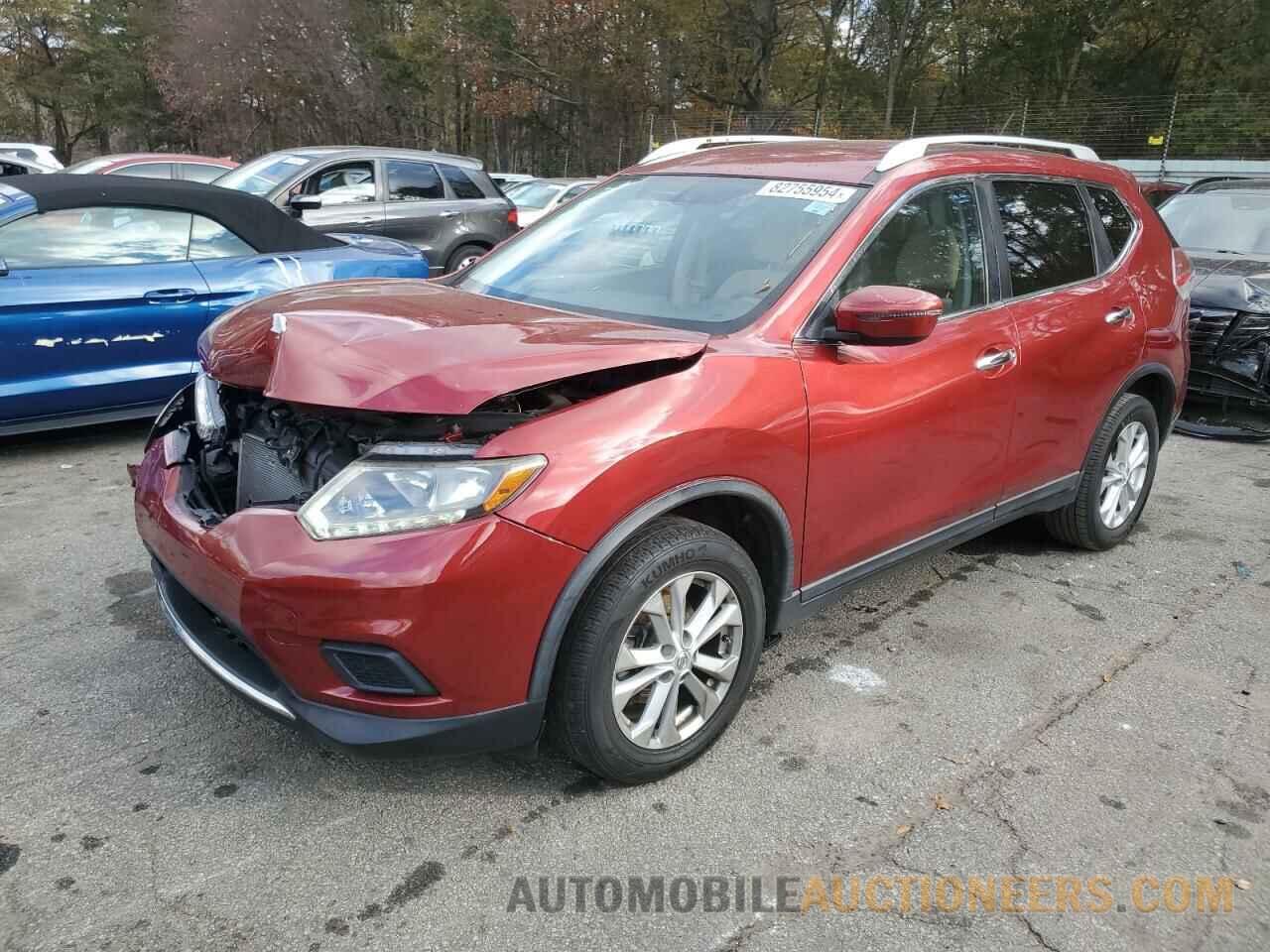 KNMAT2MT3GP632276 NISSAN ROGUE 2016