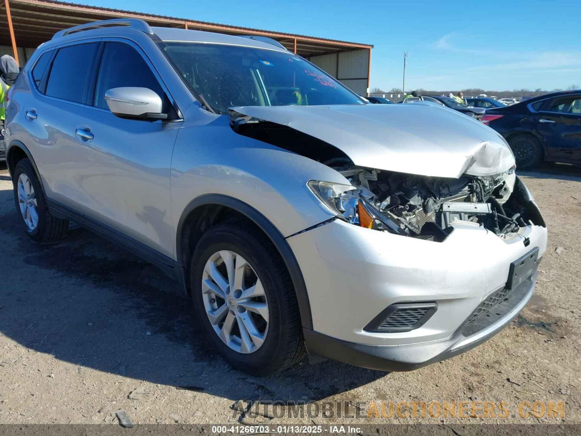 KNMAT2MT4FP529270 NISSAN ROGUE 2015