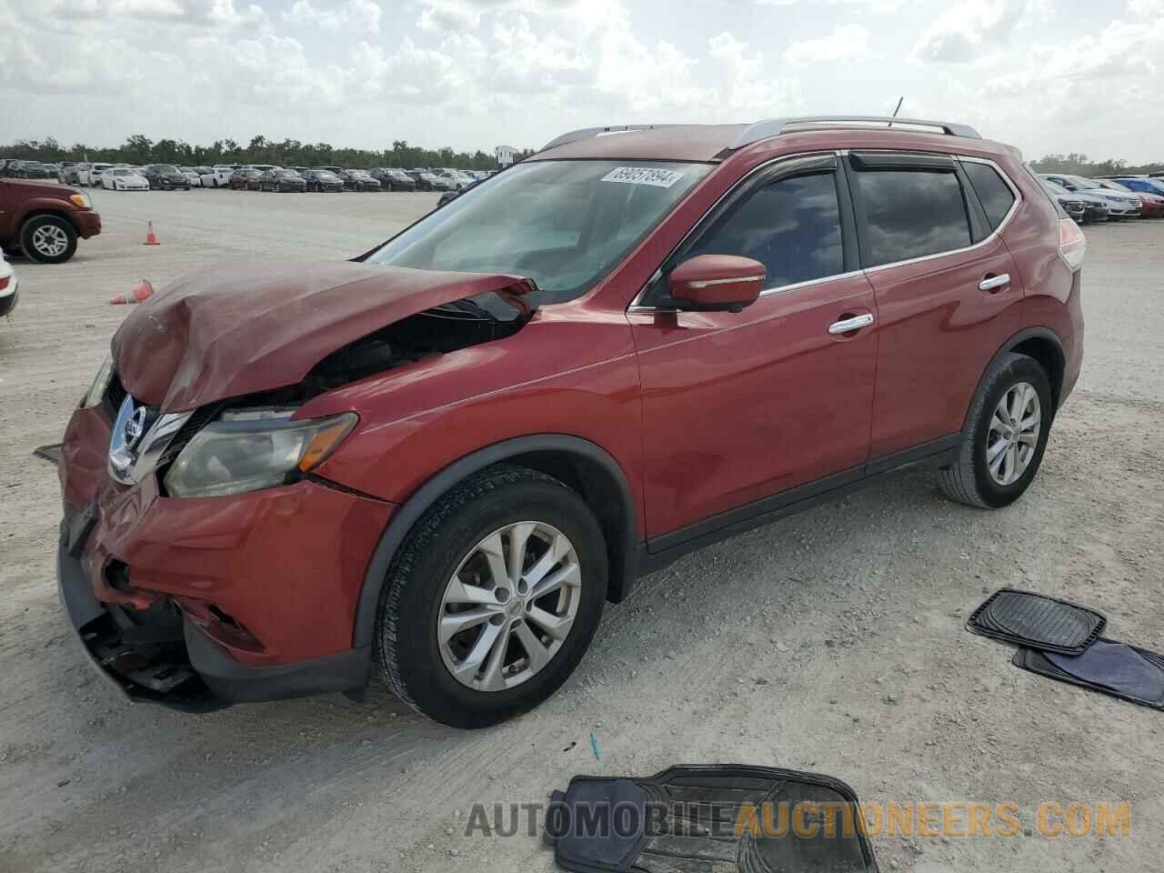 KNMAT2MT4FP580235 NISSAN ROGUE 2015