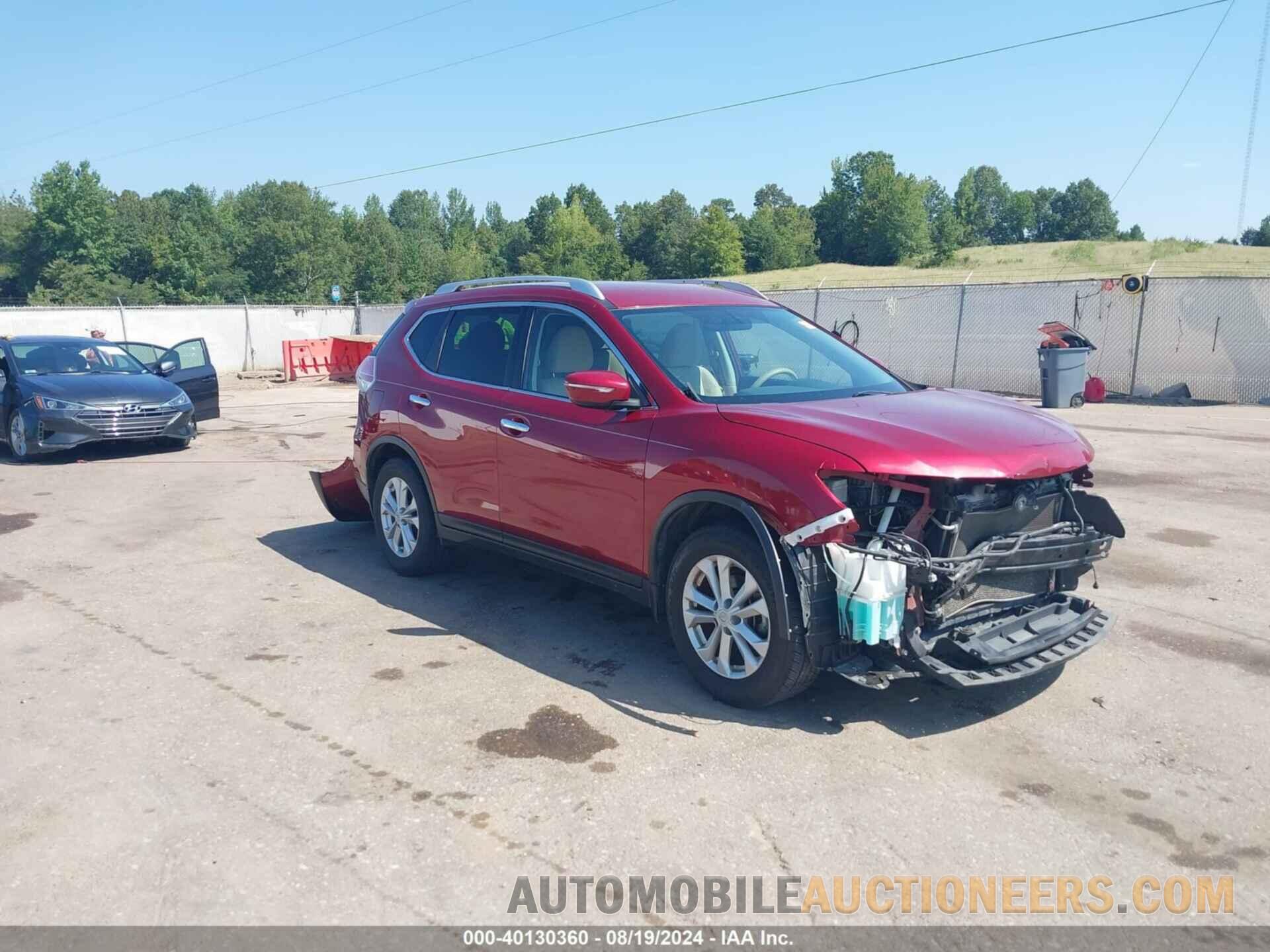 KNMAT2MT5FP531304 NISSAN ROGUE 2015