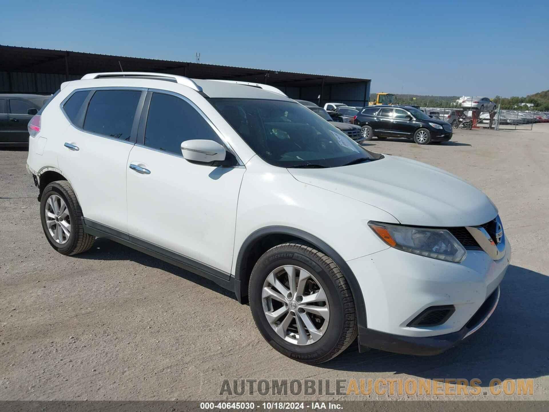 KNMAT2MT5FP582625 NISSAN ROGUE 2015