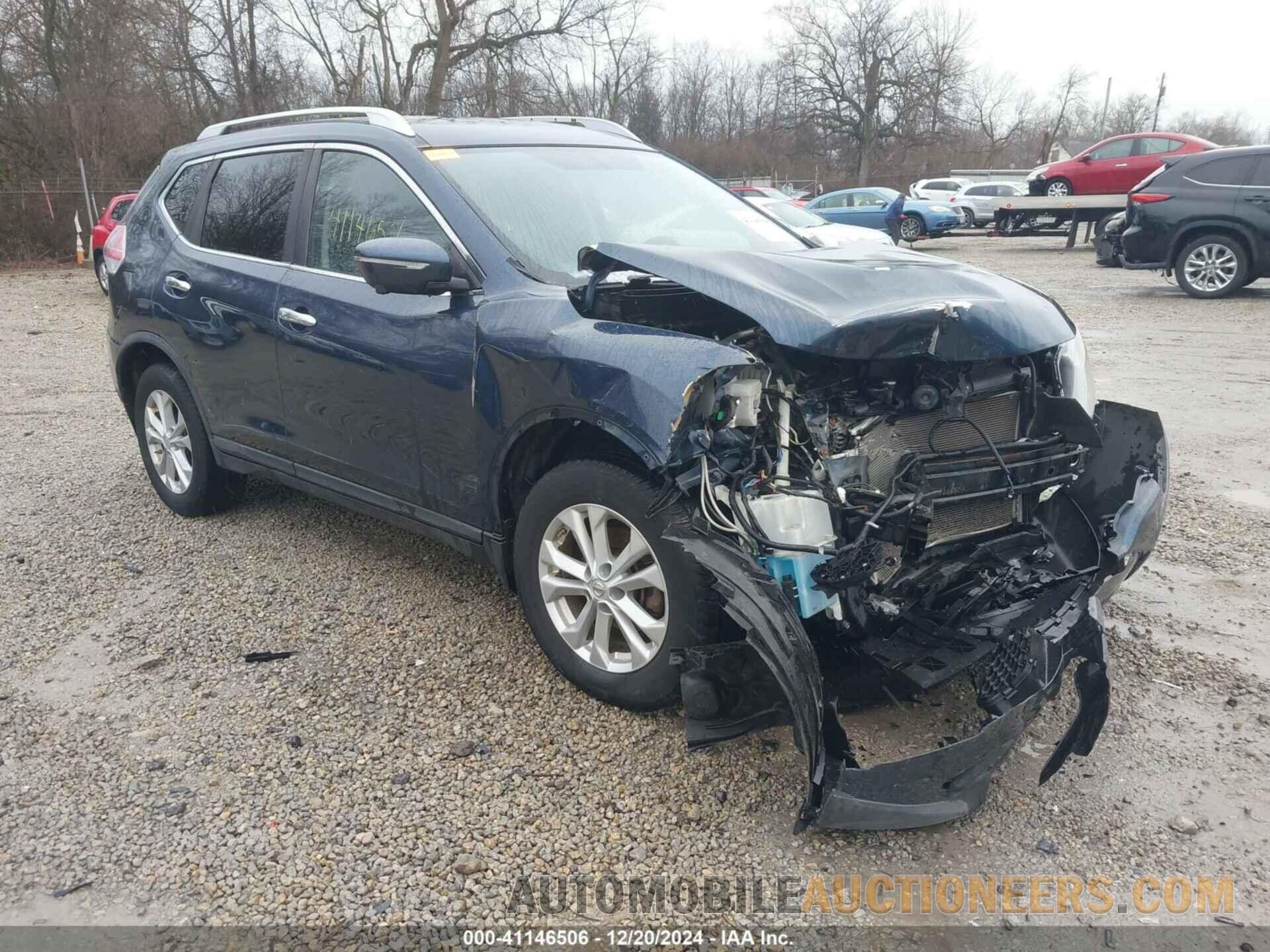 KNMAT2MT5FP589963 NISSAN ROGUE 2015