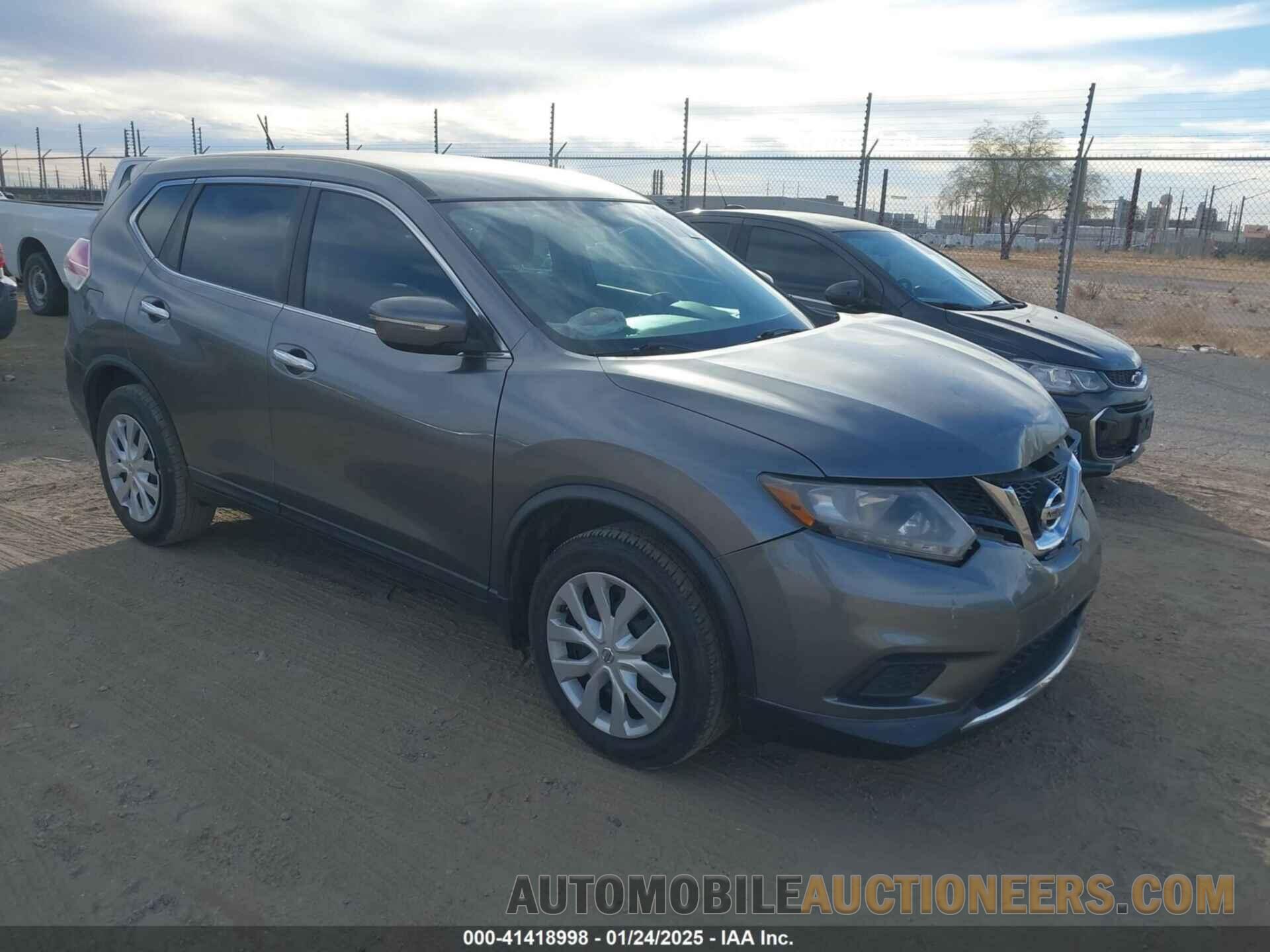 KNMAT2MT7FP587826 NISSAN ROGUE 2015