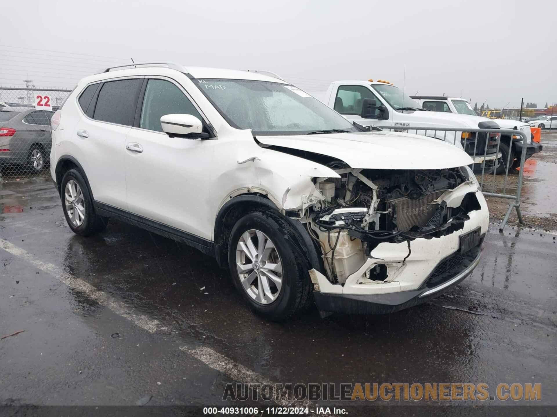 KNMAT2MT7GP716469 NISSAN ROGUE 2016