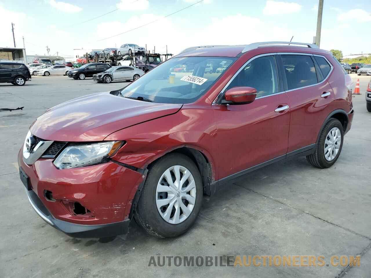 KNMAT2MT7GP728184 NISSAN ROGUE 2016