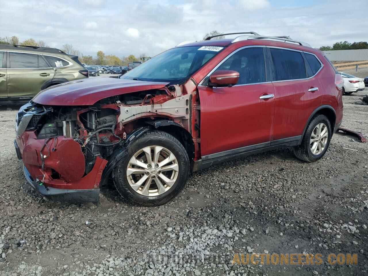 KNMAT2MT8FP540627 NISSAN ROGUE 2015