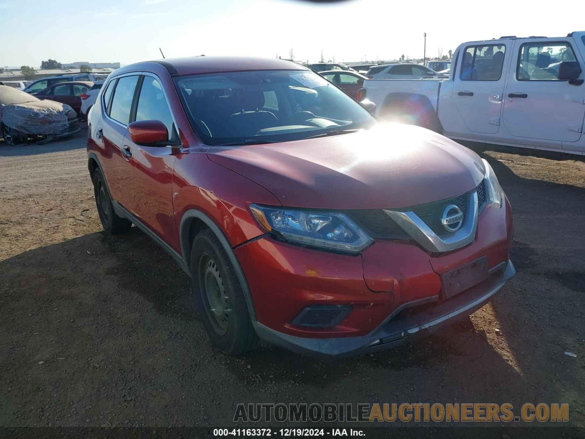 KNMAT2MT8GP703102 NISSAN ROGUE 2016