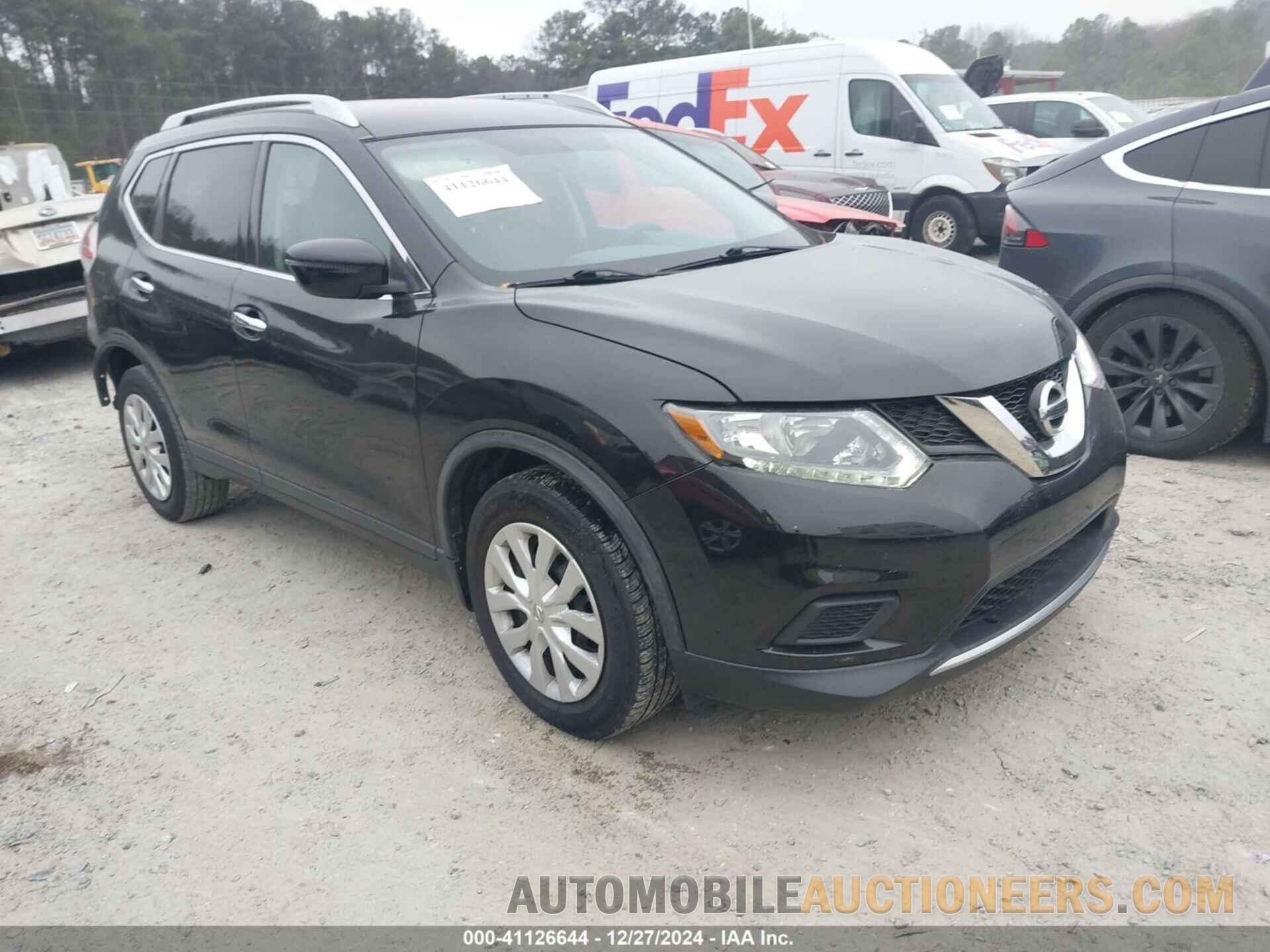 KNMAT2MT8GP723544 NISSAN ROGUE 2016