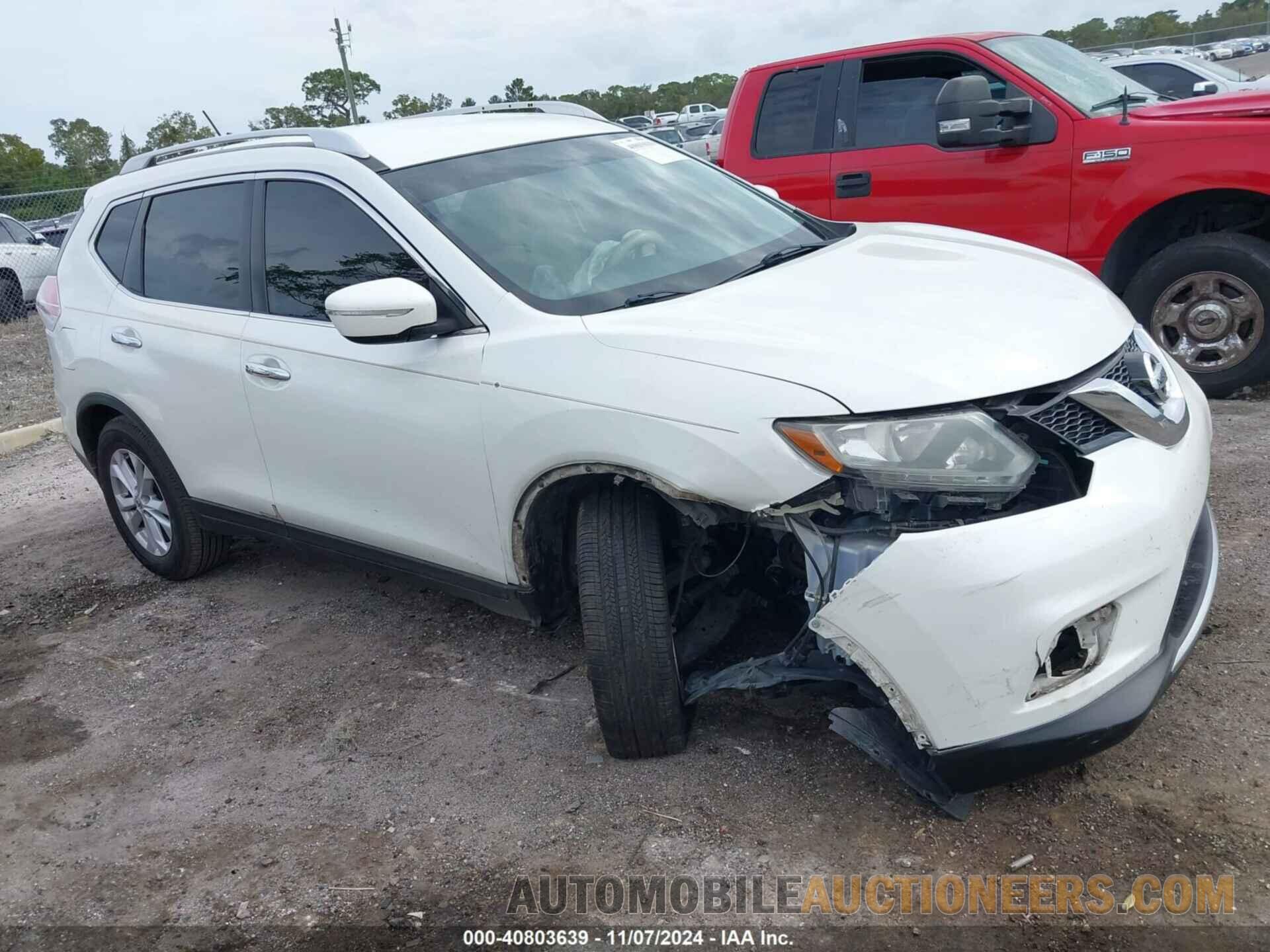 KNMAT2MT9FP523612 NISSAN ROGUE 2015