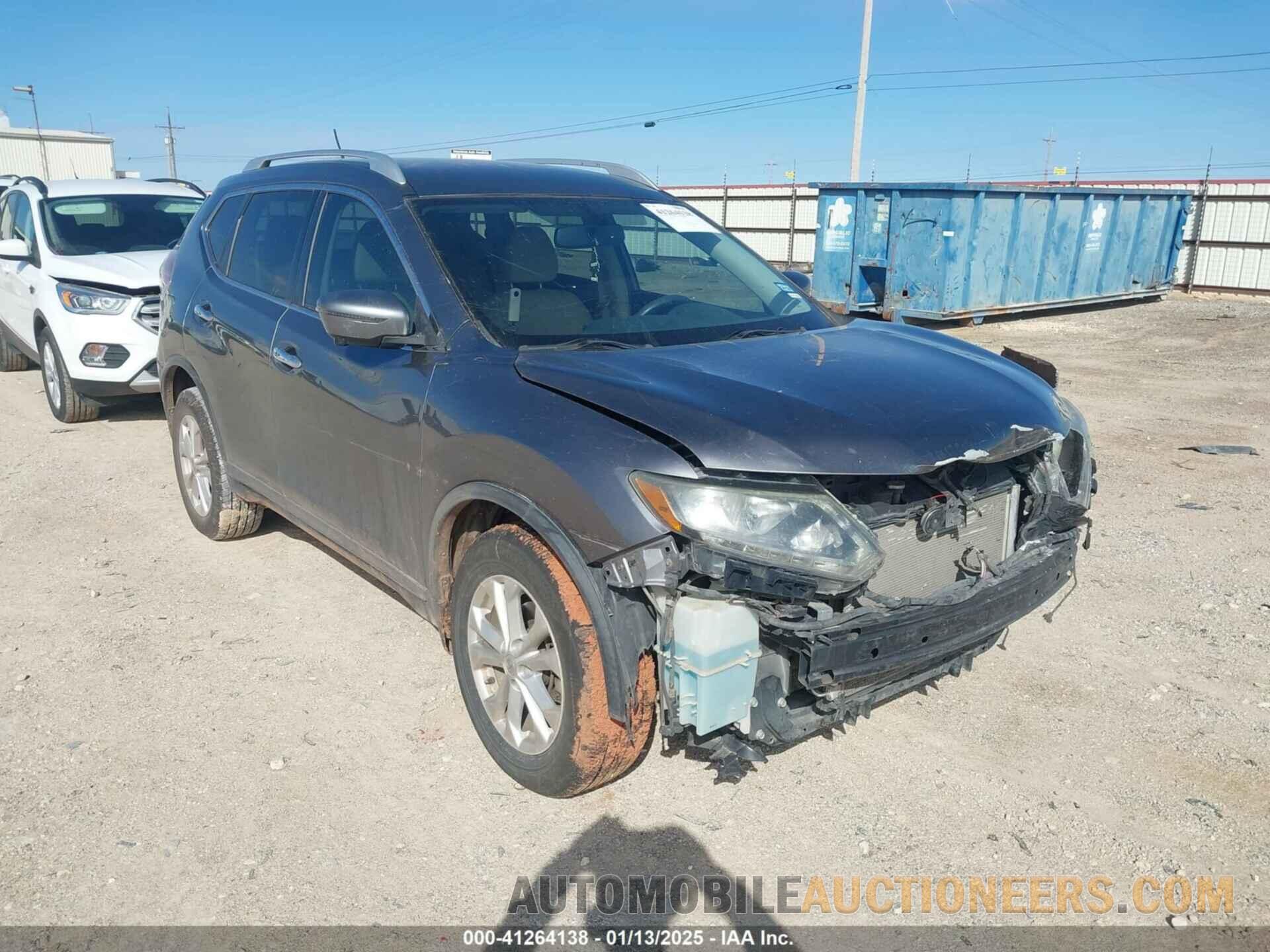 KNMAT2MT9GP707403 NISSAN ROGUE 2016