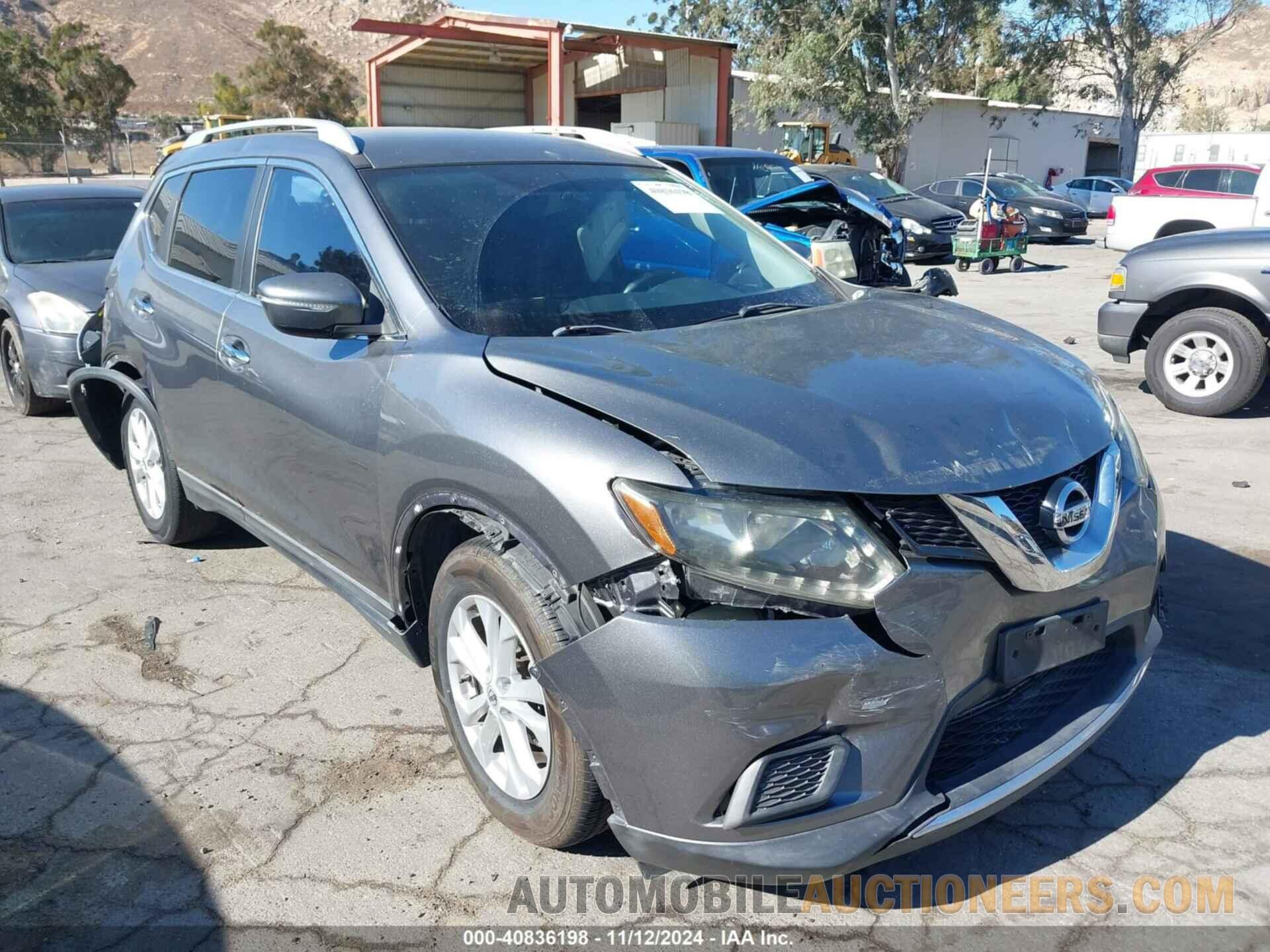 KNMAT2MTXFP527815 NISSAN ROGUE 2015