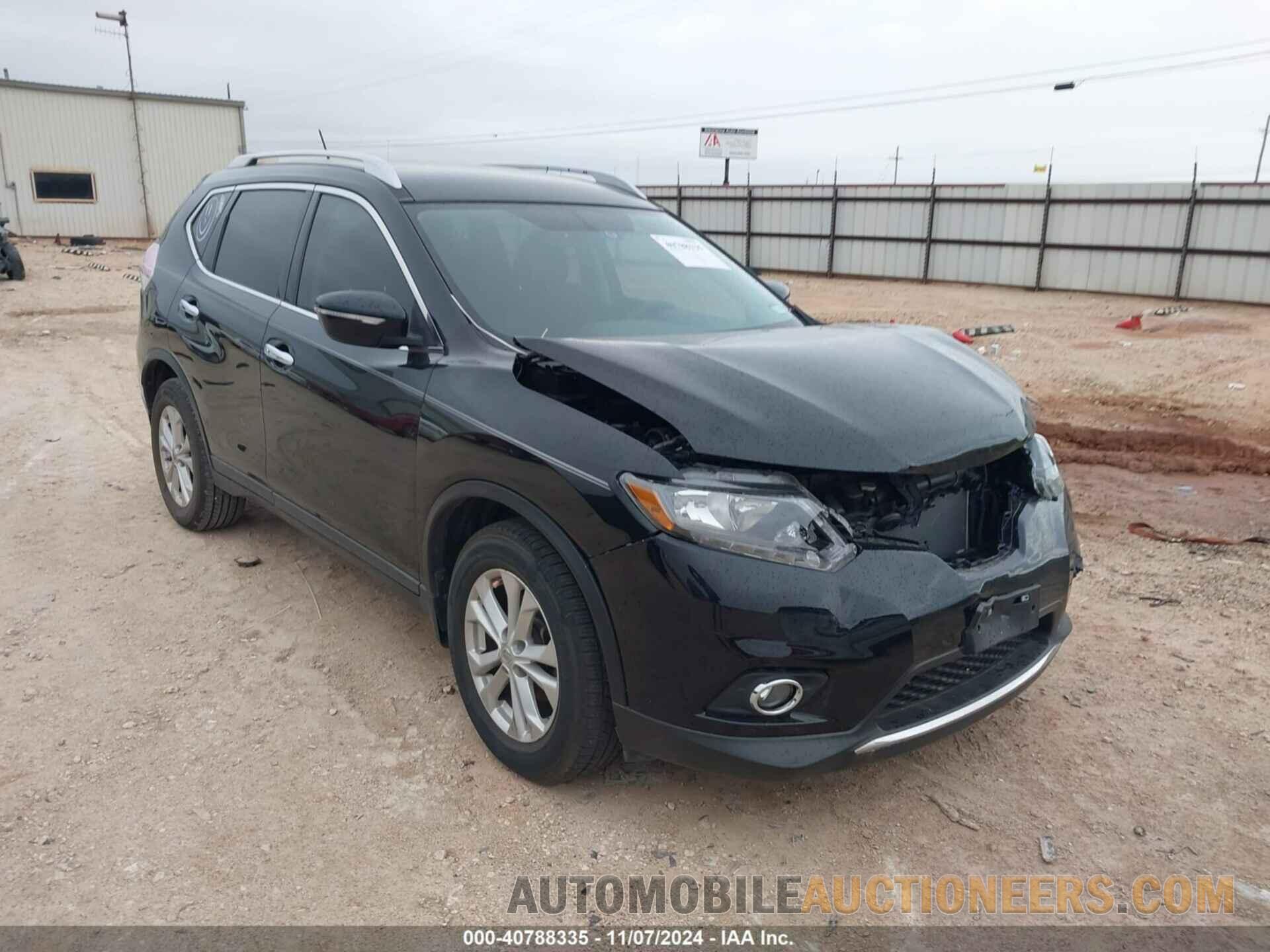 KNMAT2MTXFP563231 NISSAN ROGUE 2015