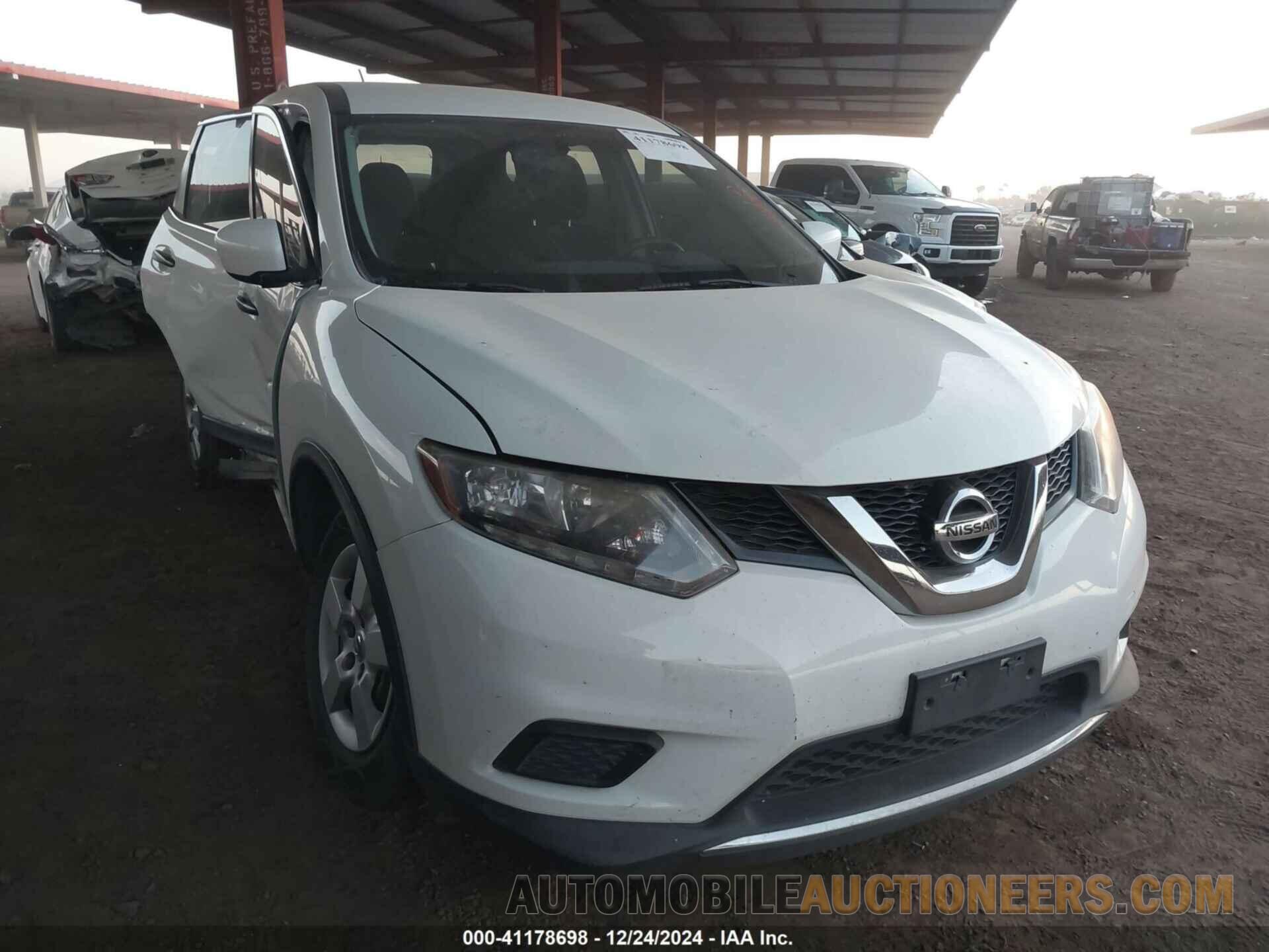 KNMAT2MTXGP592813 NISSAN ROGUE 2016