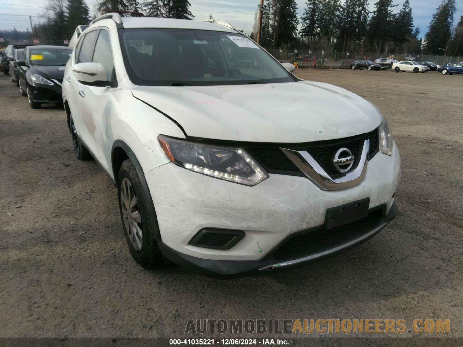 KNMAT2MTXGP636244 NISSAN ROGUE 2016