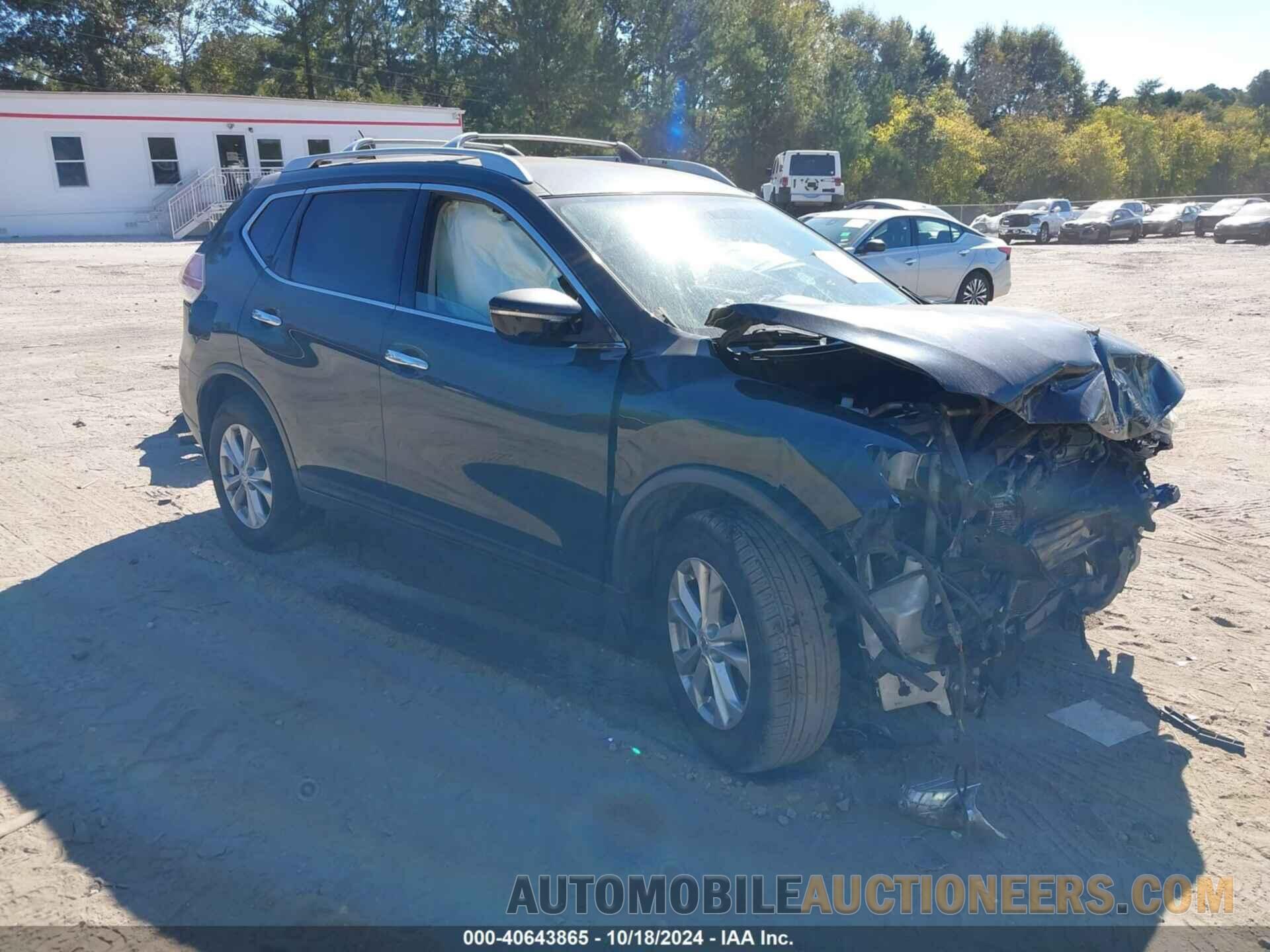 KNMAT2MV0FP549257 NISSAN ROGUE 2015