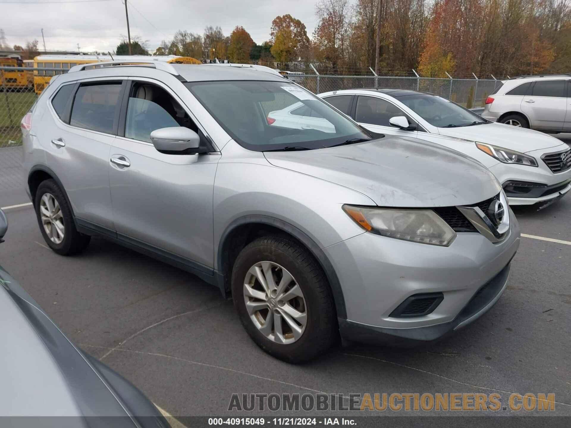 KNMAT2MV0FP570593 NISSAN ROGUE 2015