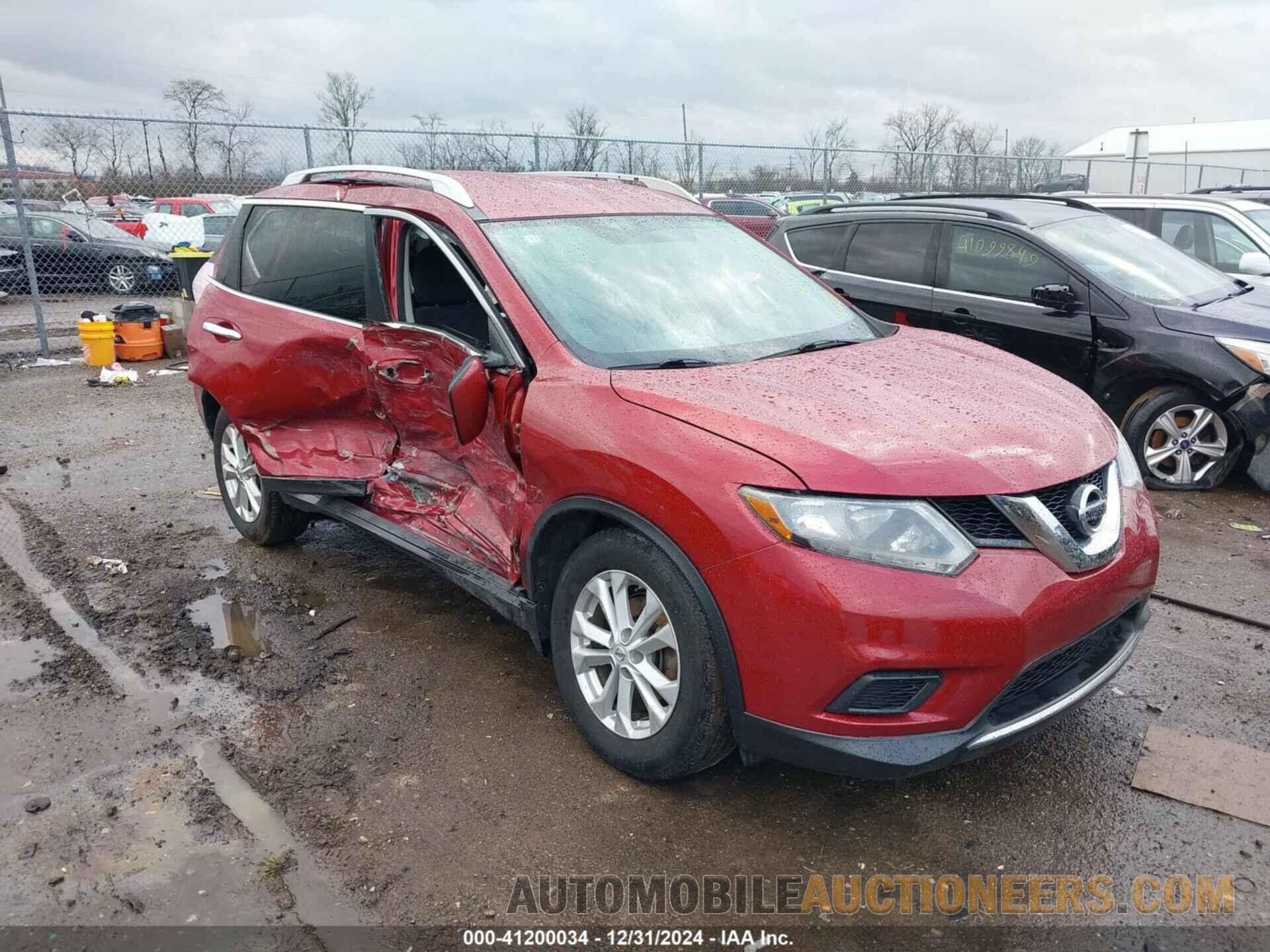 KNMAT2MV0FP577737 NISSAN ROGUE 2015