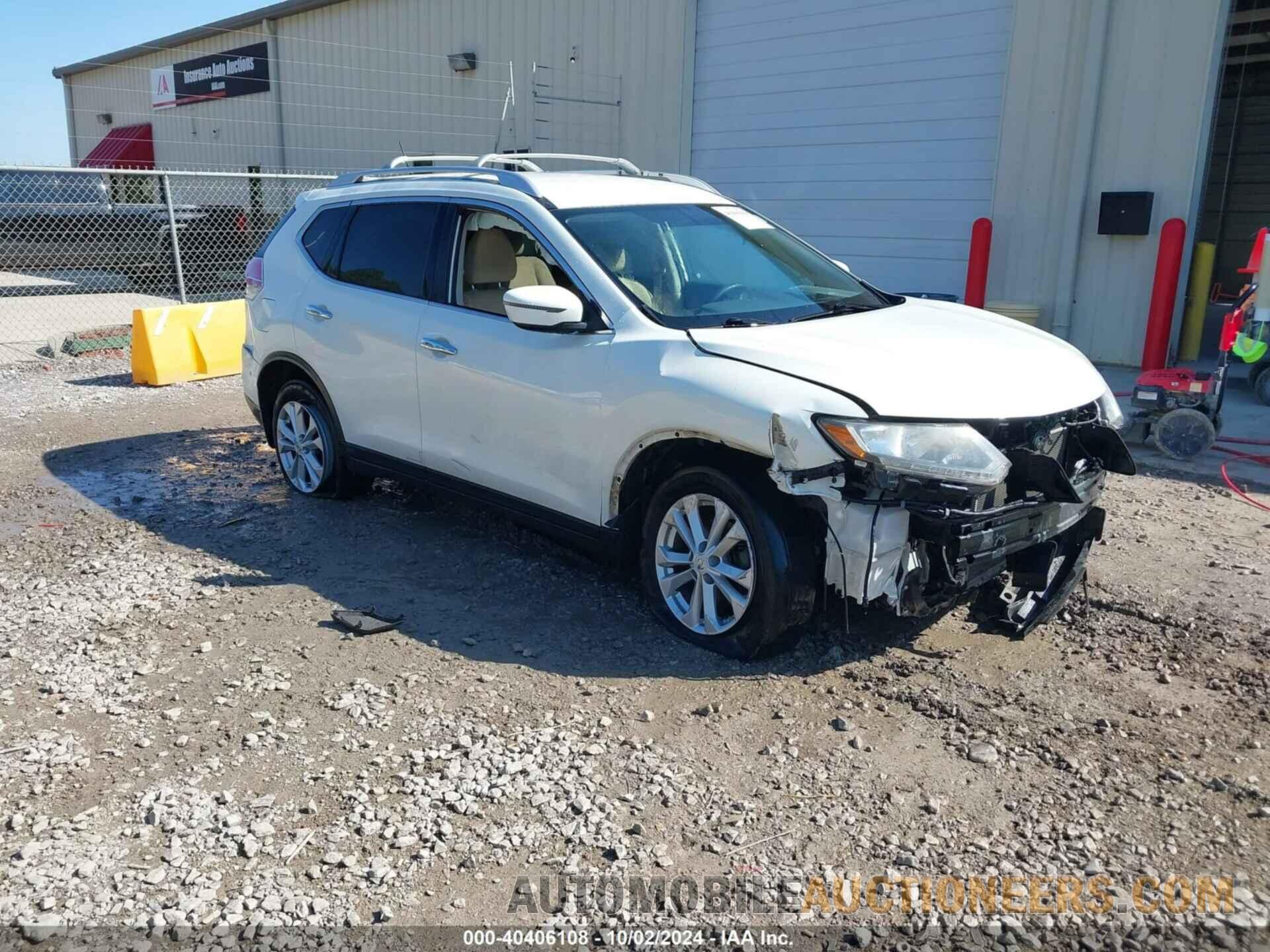 KNMAT2MV0GP612536 NISSAN ROGUE 2016