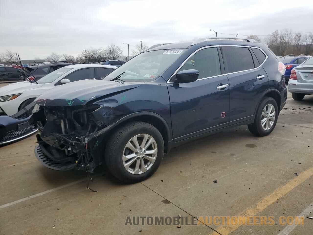 KNMAT2MV0GP615906 NISSAN ROGUE 2016