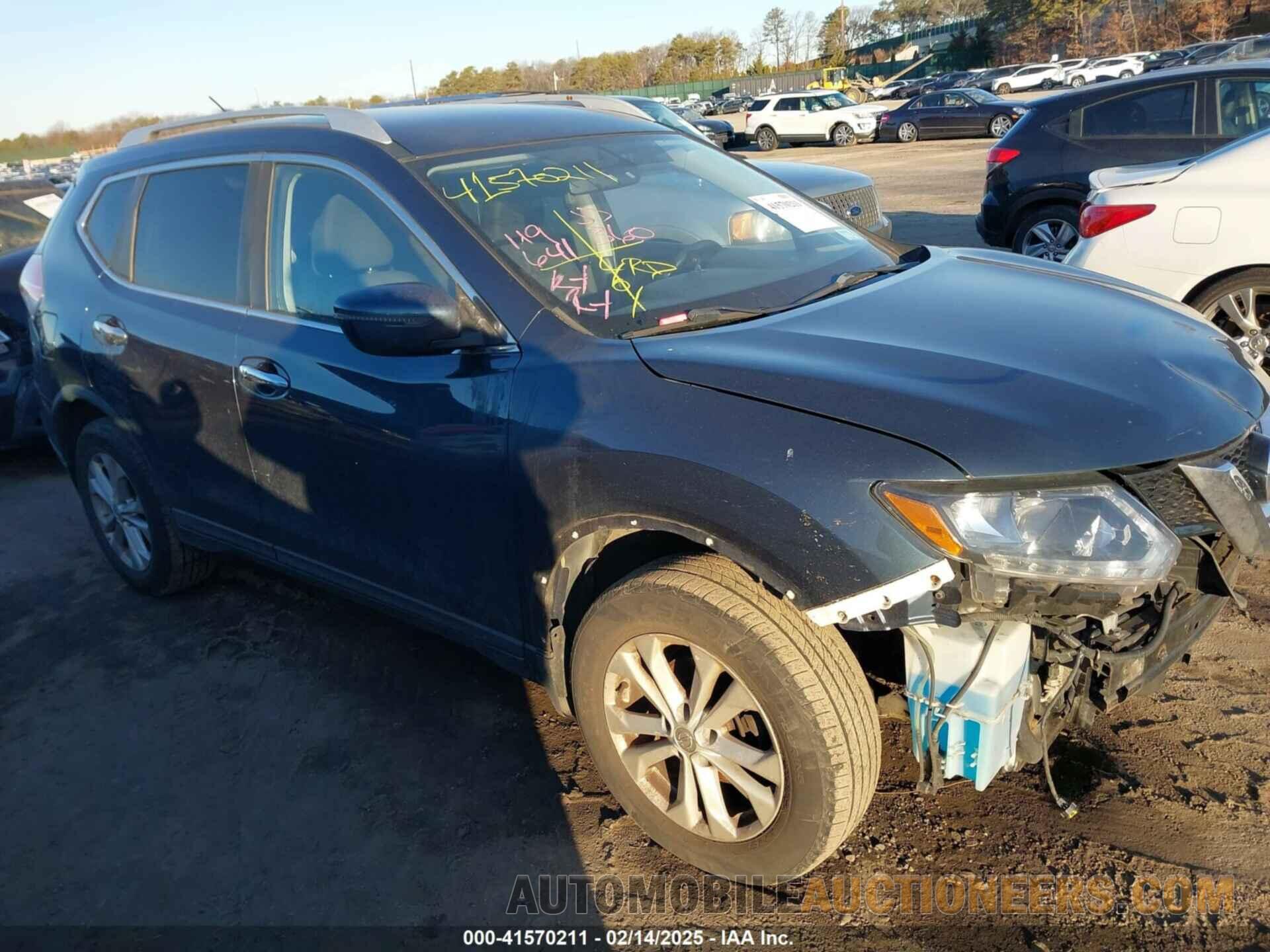 KNMAT2MV0GP684384 NISSAN ROGUE 2016