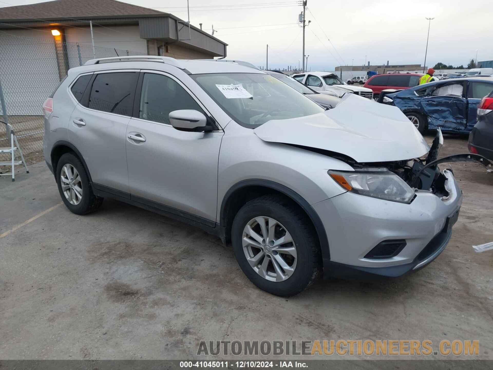 KNMAT2MV1GP601240 NISSAN ROGUE 2016