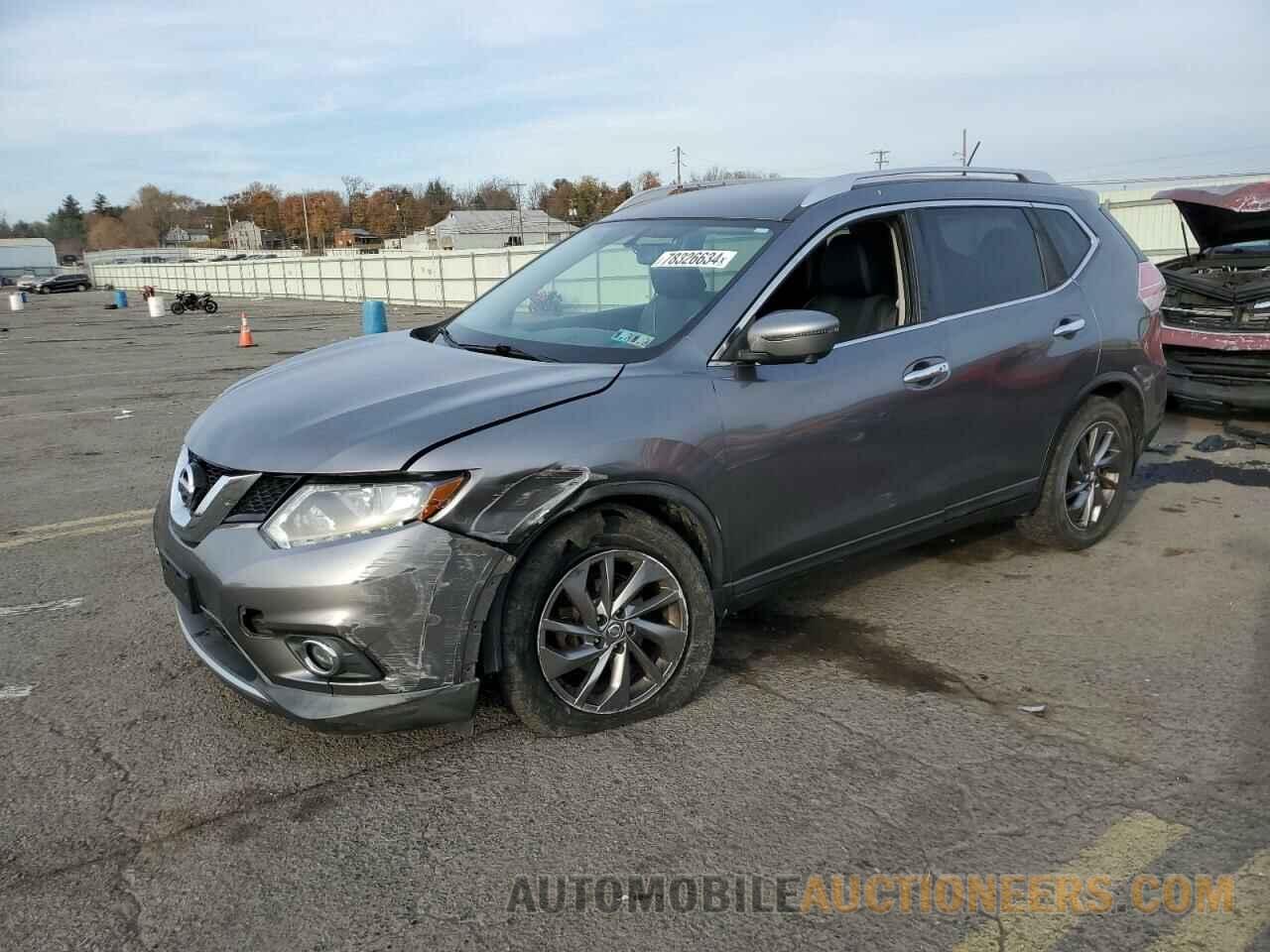 KNMAT2MV1GP711849 NISSAN ROGUE 2016