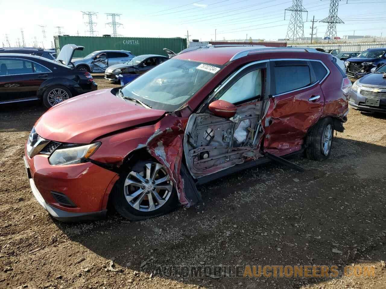 KNMAT2MV2FP571826 NISSAN ROGUE 2015