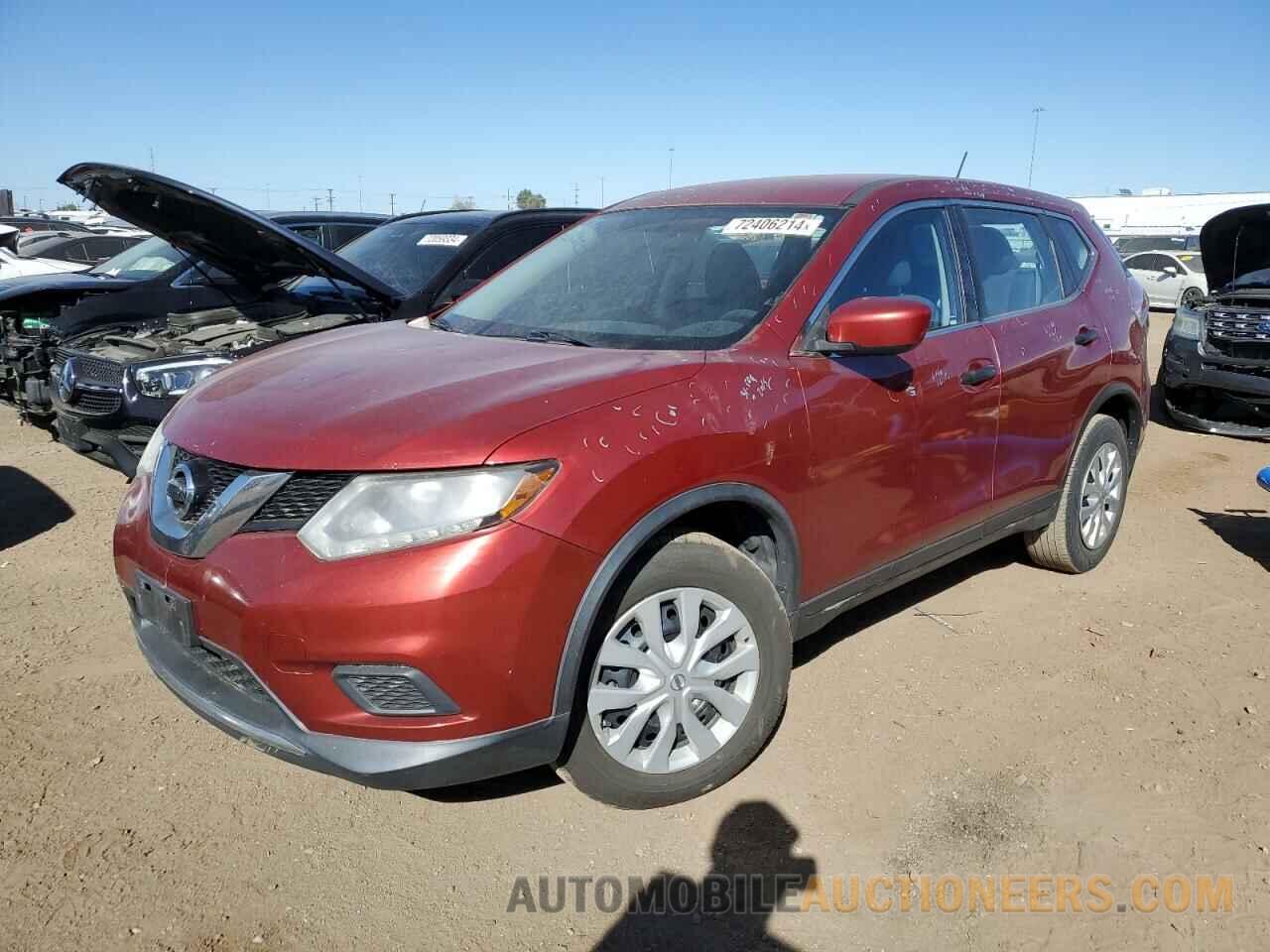 KNMAT2MV2GP617107 NISSAN ROGUE 2016