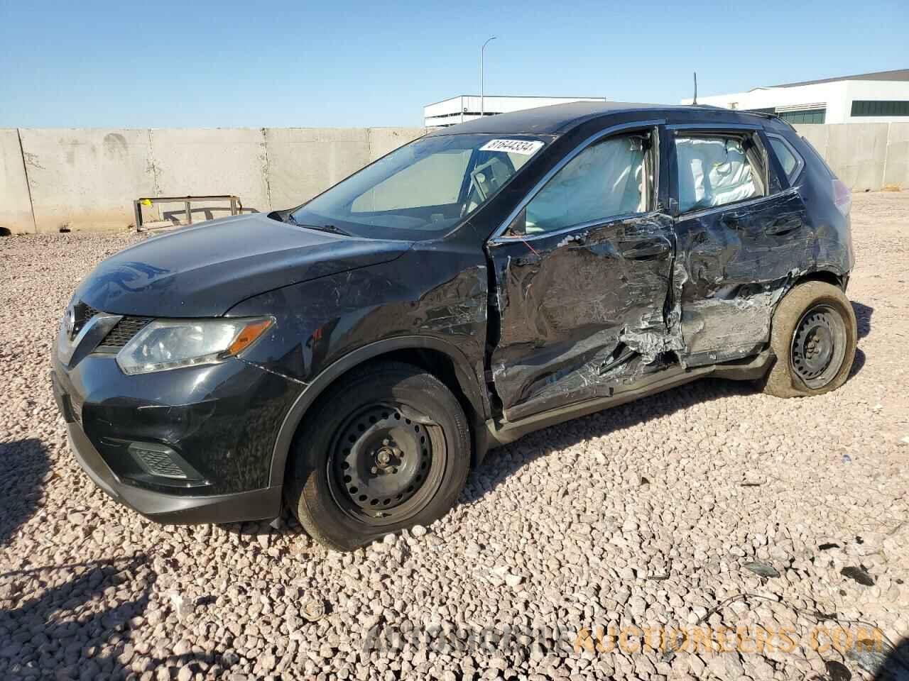 KNMAT2MV2GP637907 NISSAN ROGUE 2016