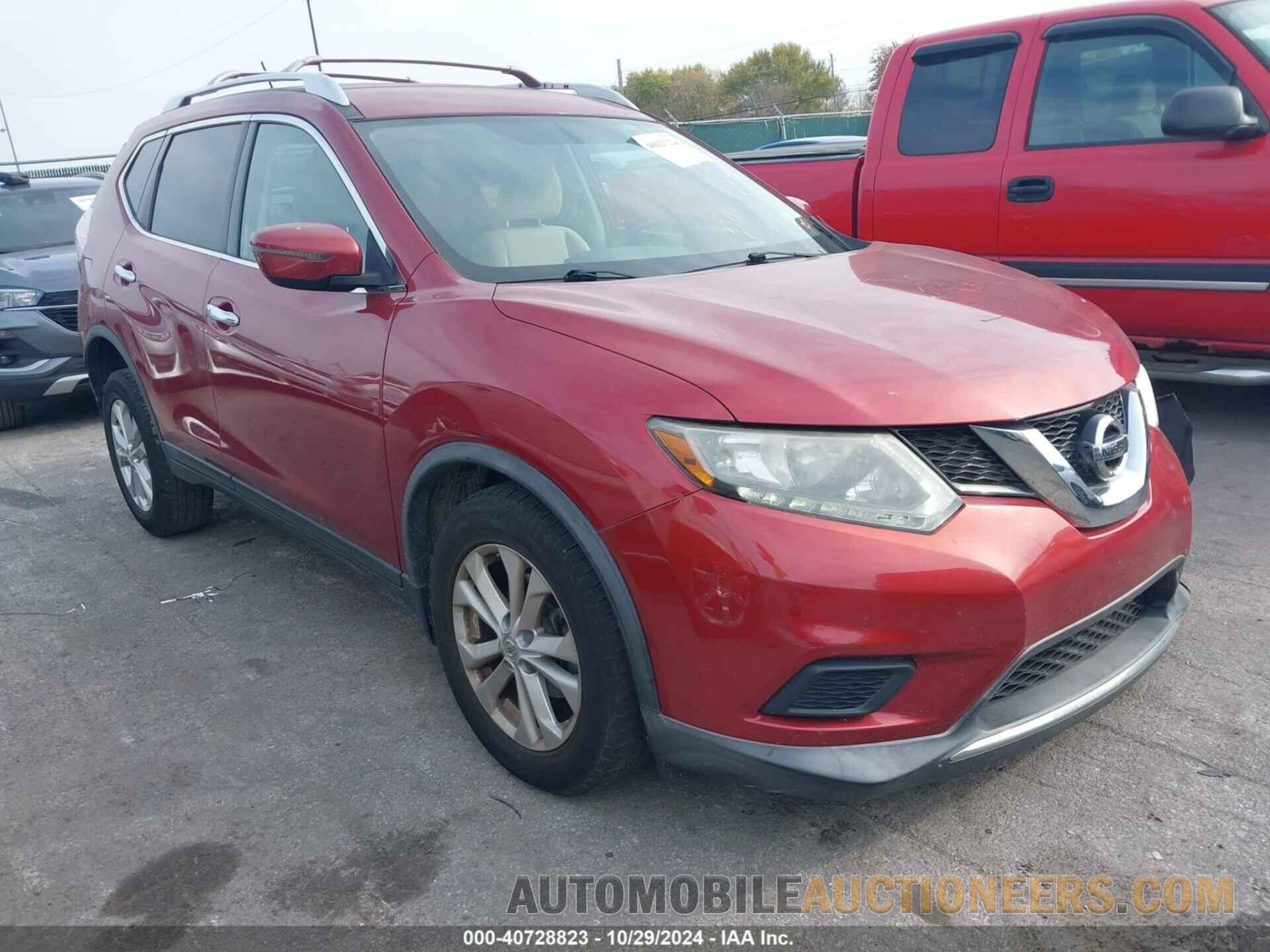 KNMAT2MV2GP663391 NISSAN ROGUE 2016