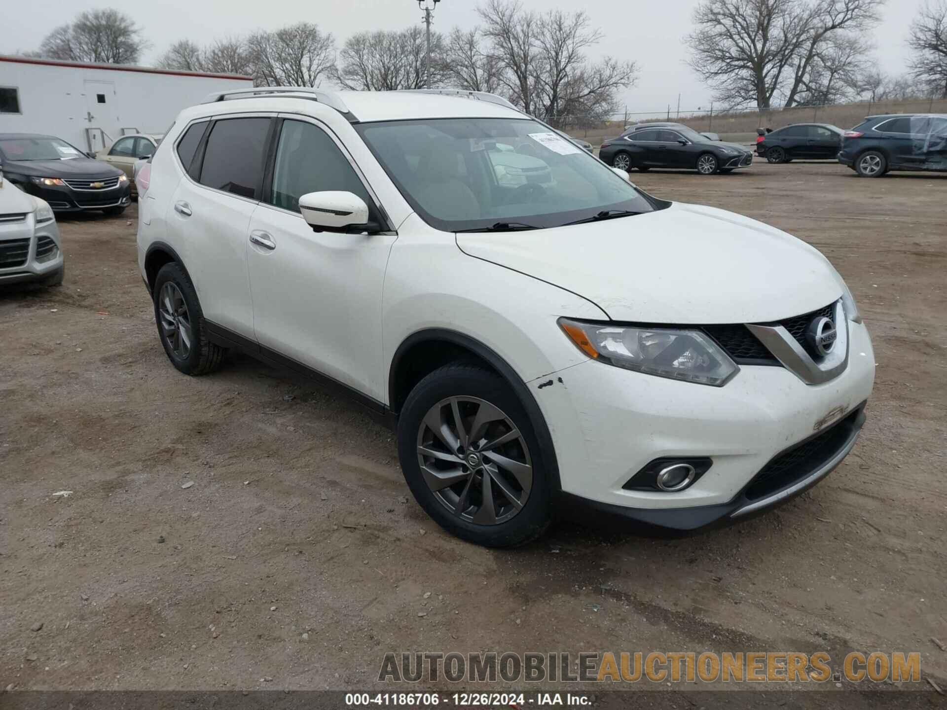 KNMAT2MV2GP719376 NISSAN ROGUE 2016