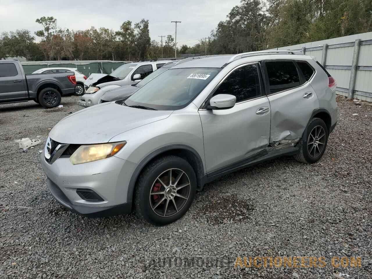 KNMAT2MV3FP569504 NISSAN ROGUE 2015