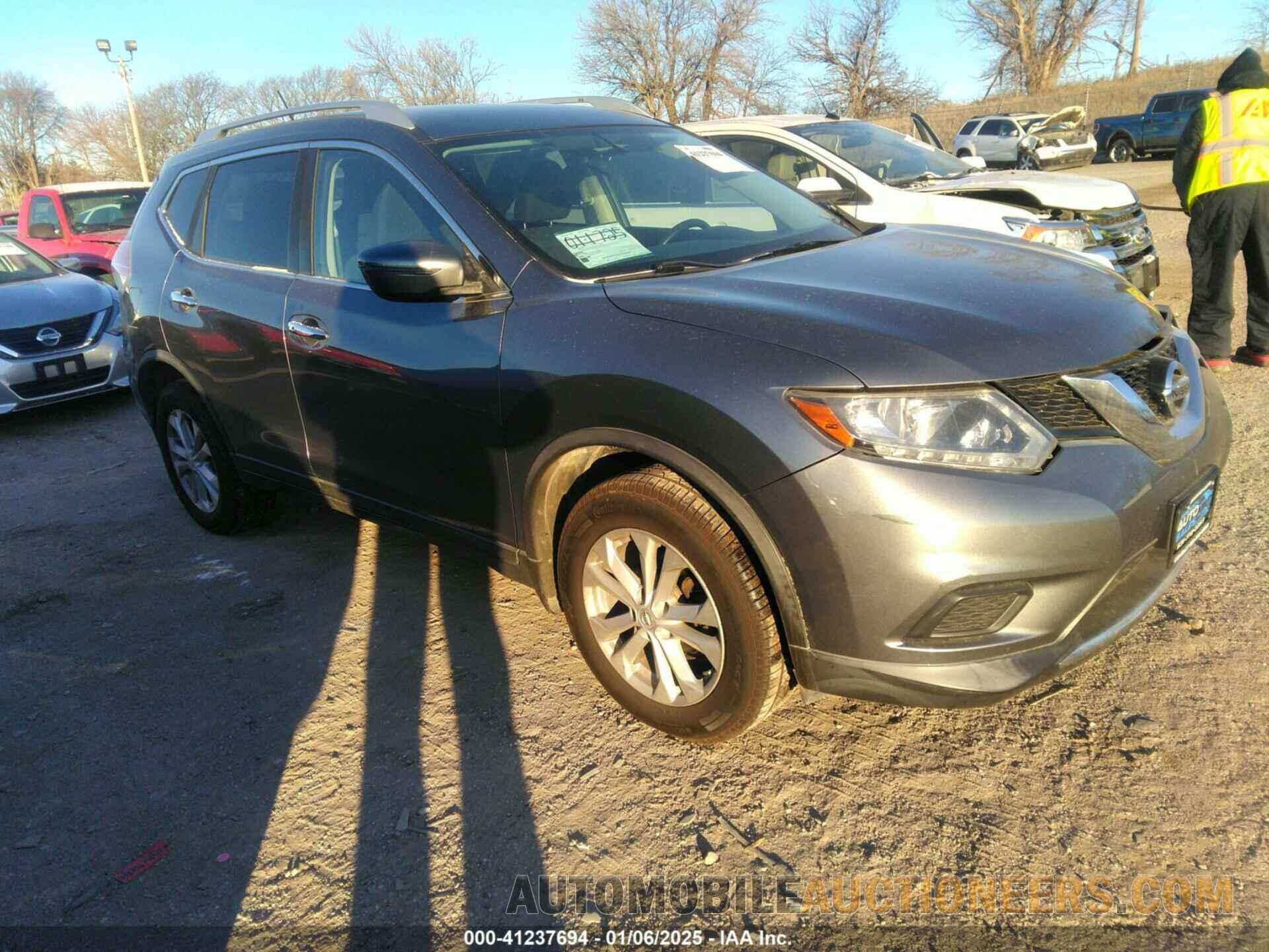 KNMAT2MV3GP653291 NISSAN ROGUE 2016