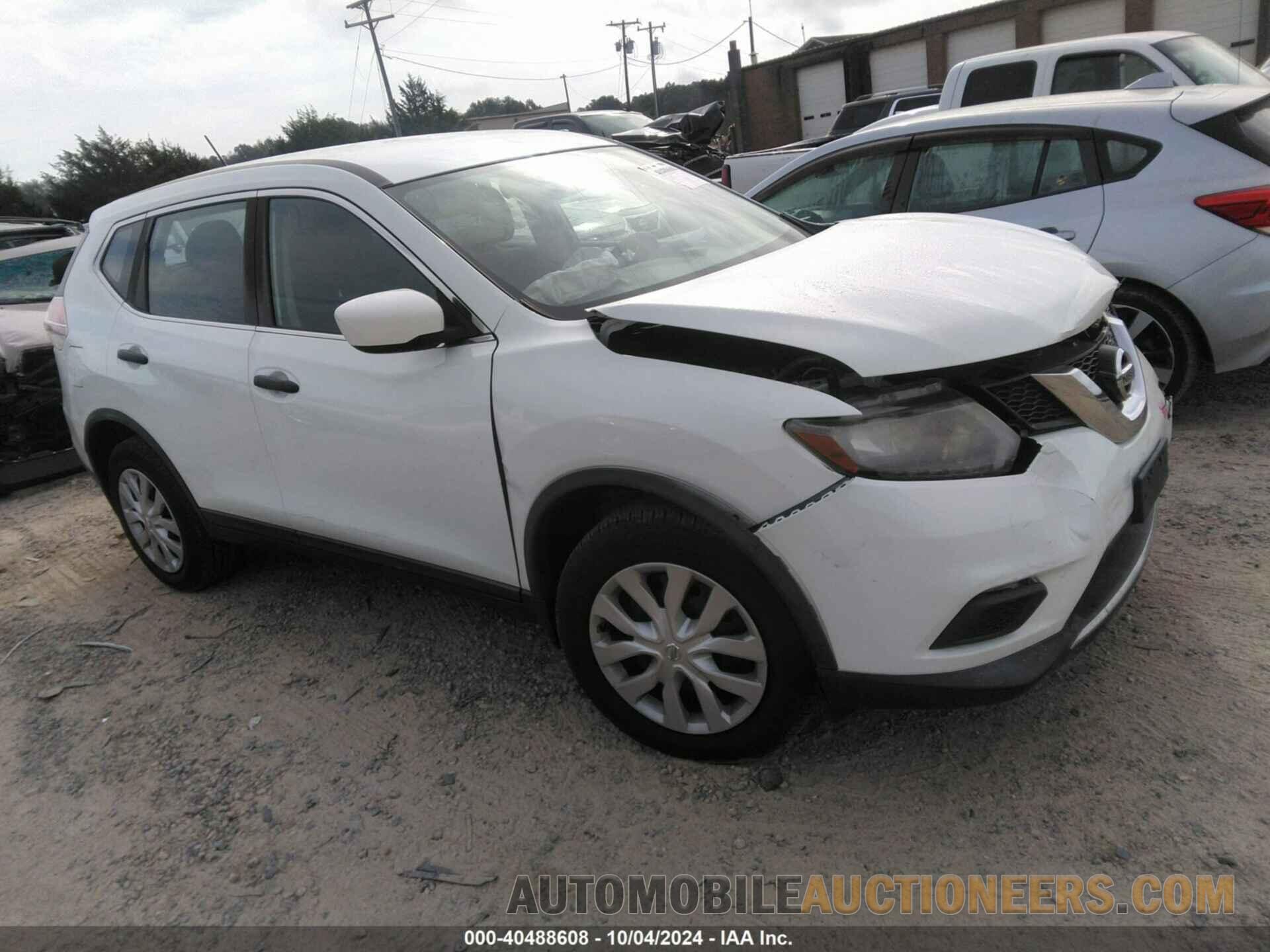 KNMAT2MV3GP661150 NISSAN ROGUE 2016