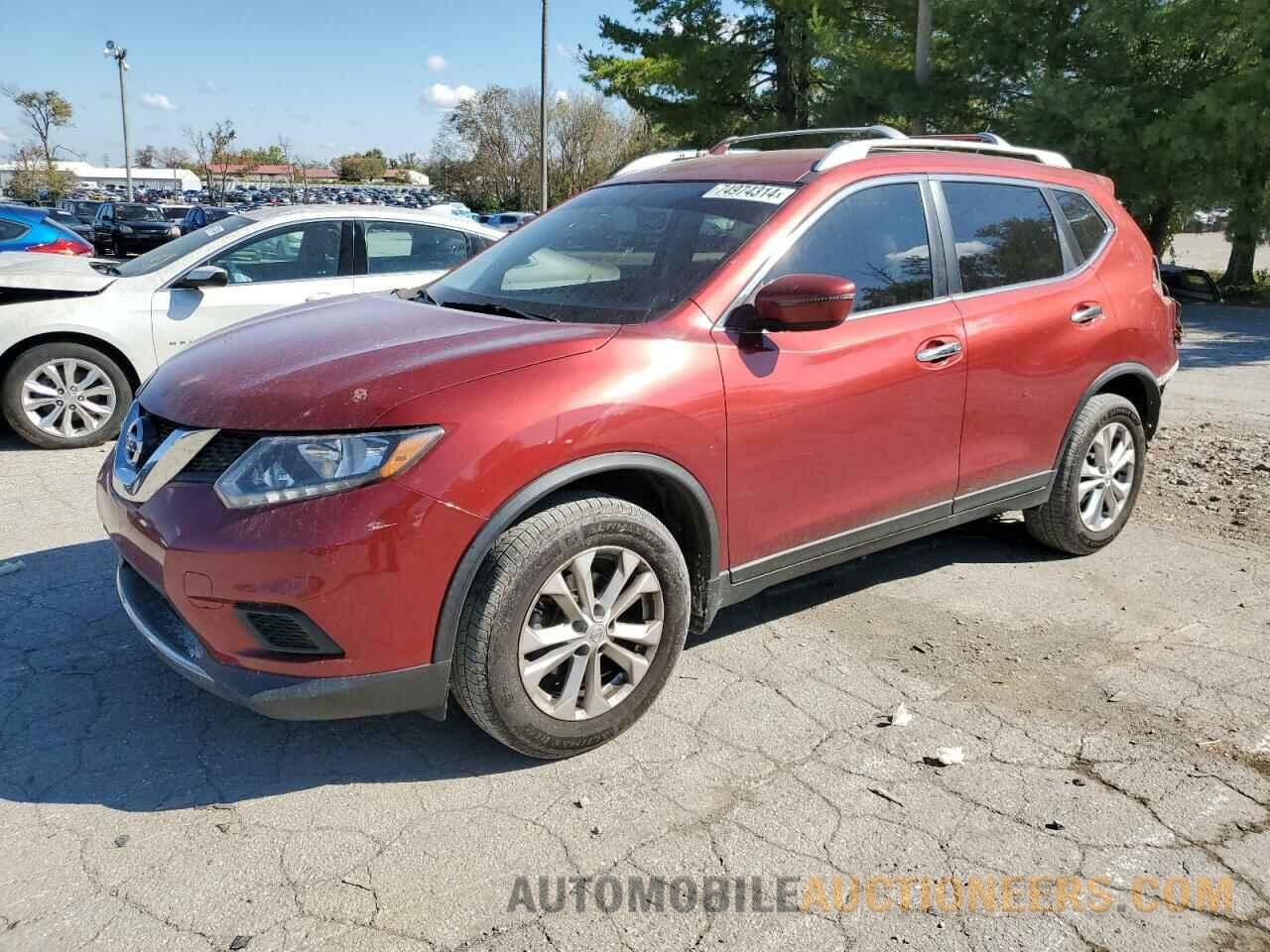 KNMAT2MV3GP732184 NISSAN ROGUE 2016