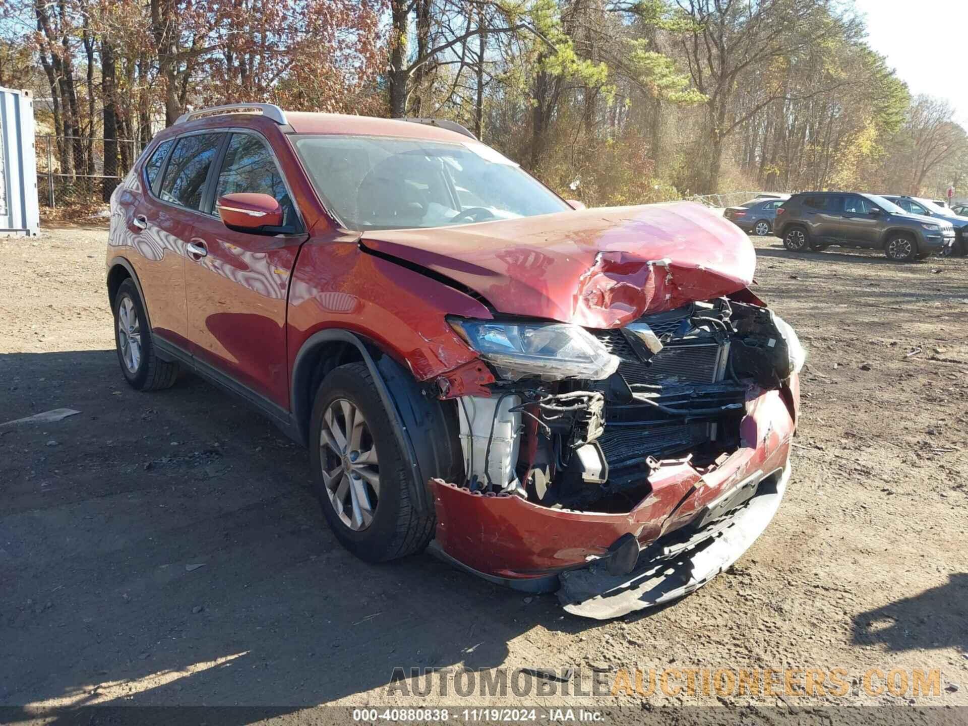 KNMAT2MV4FP588174 NISSAN ROGUE 2015