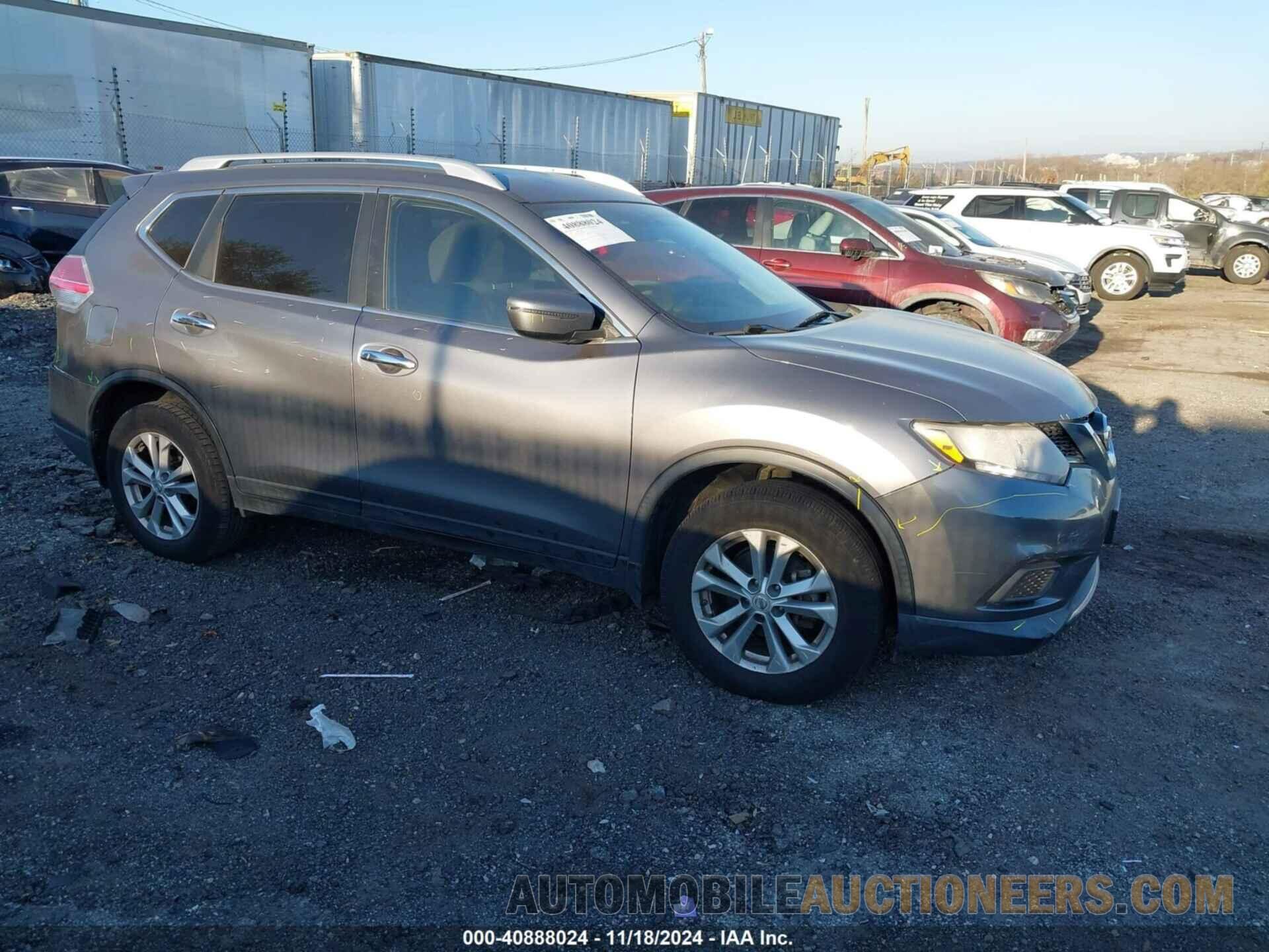 KNMAT2MV4GP605041 NISSAN ROGUE 2016