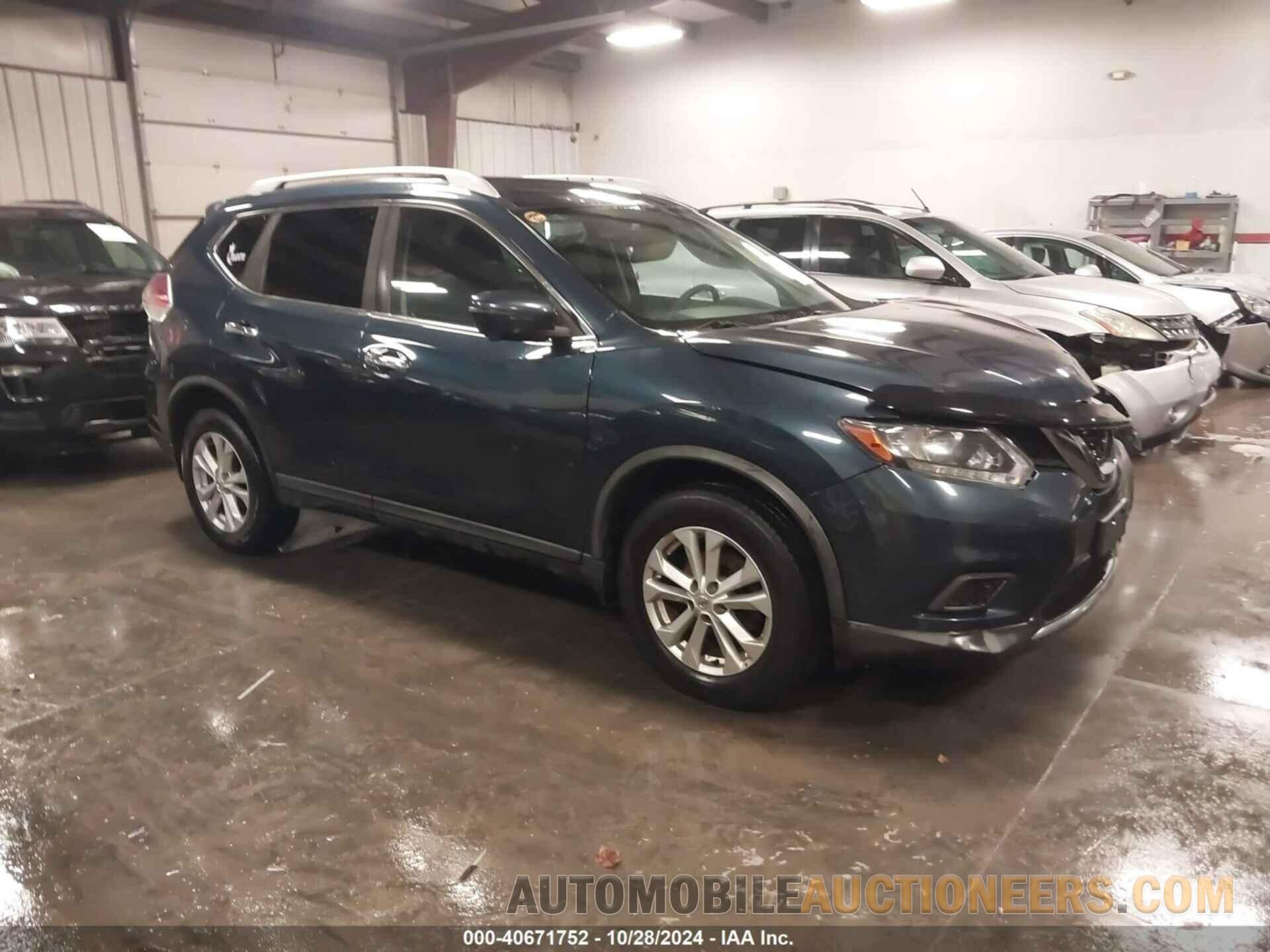 KNMAT2MV4GP712073 NISSAN ROGUE 2016