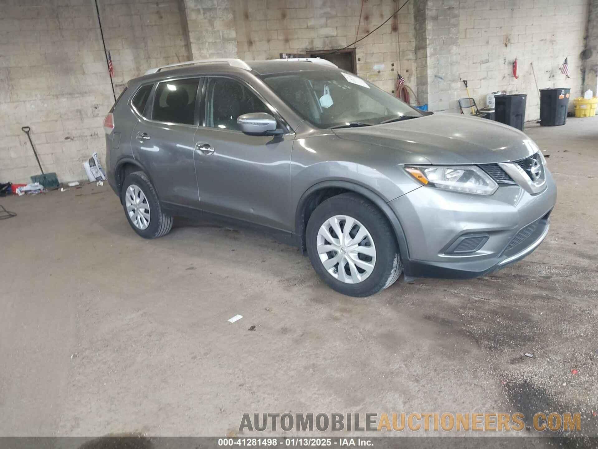 KNMAT2MV4GP715149 NISSAN ROGUE 2016