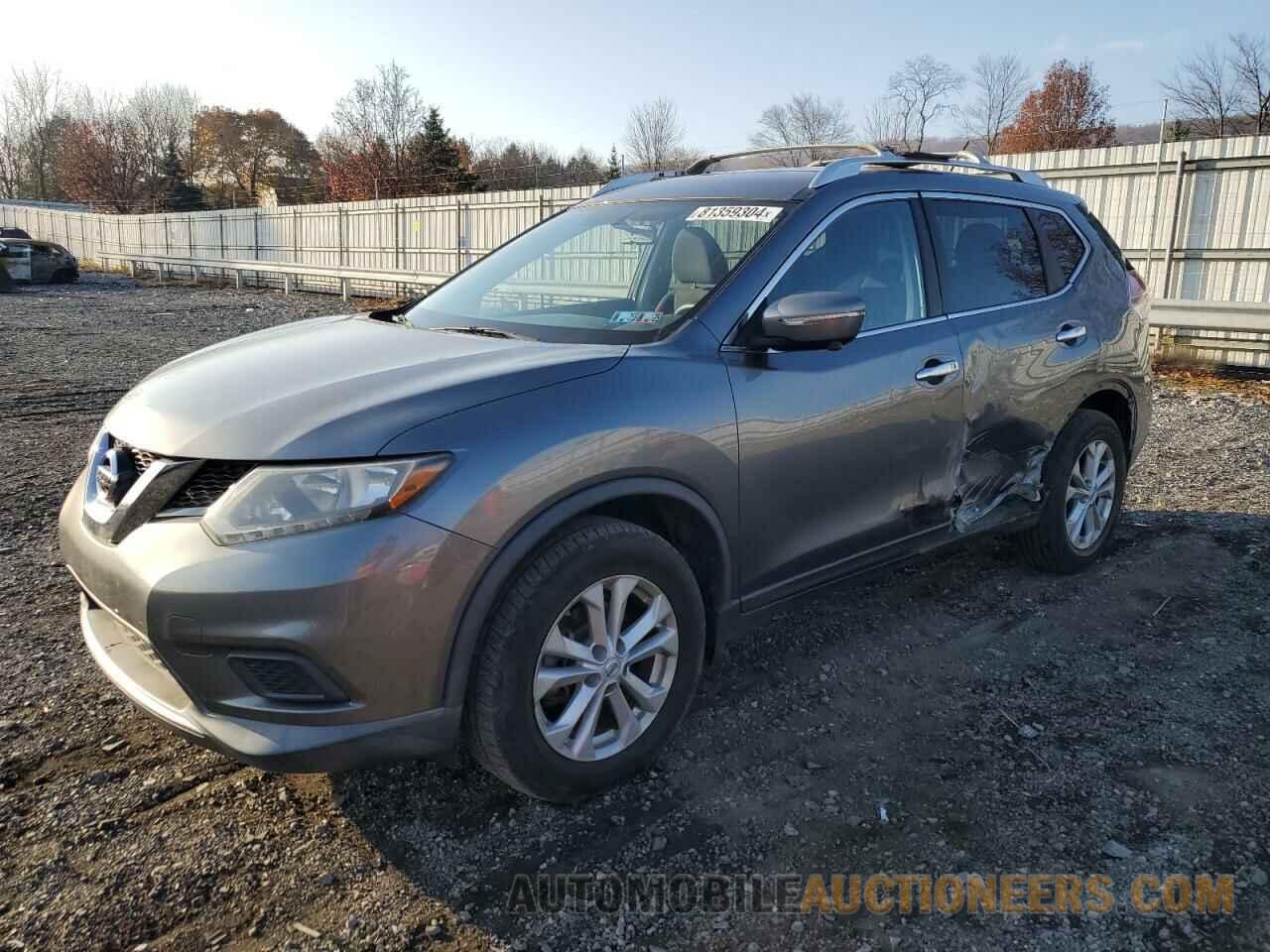 KNMAT2MV5FP501219 NISSAN ROGUE 2015