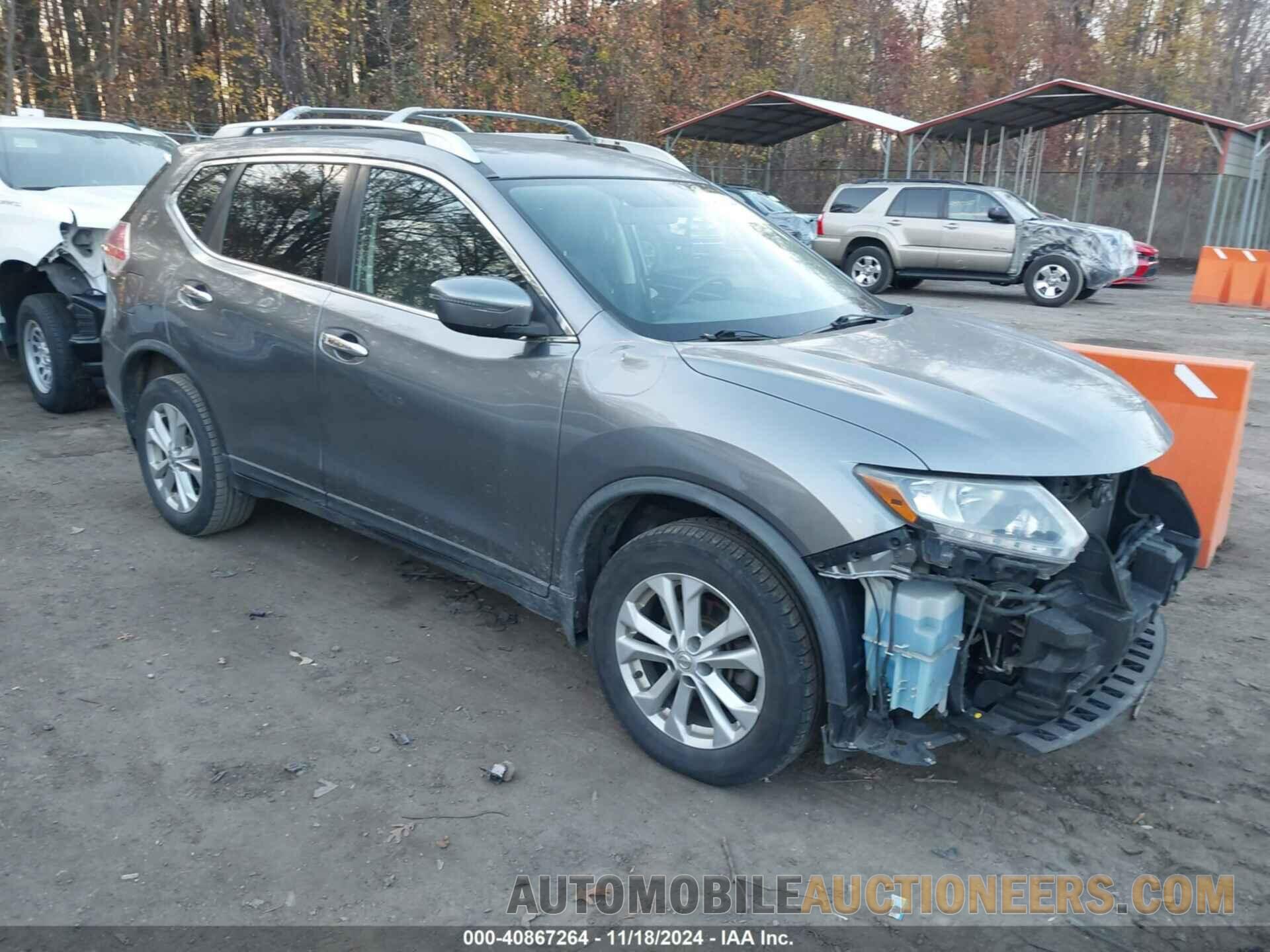 KNMAT2MV5GP672411 NISSAN ROGUE 2016