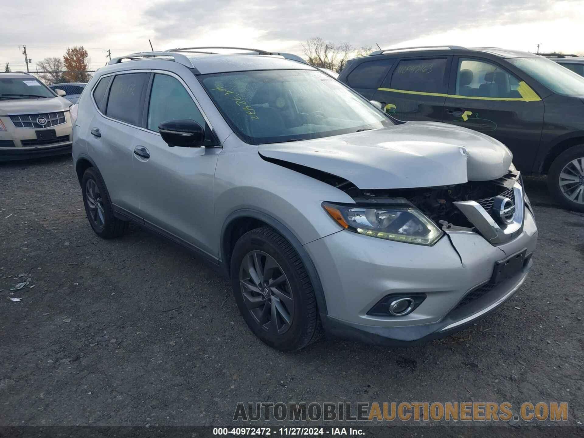 KNMAT2MV5GP733210 NISSAN ROGUE 2016