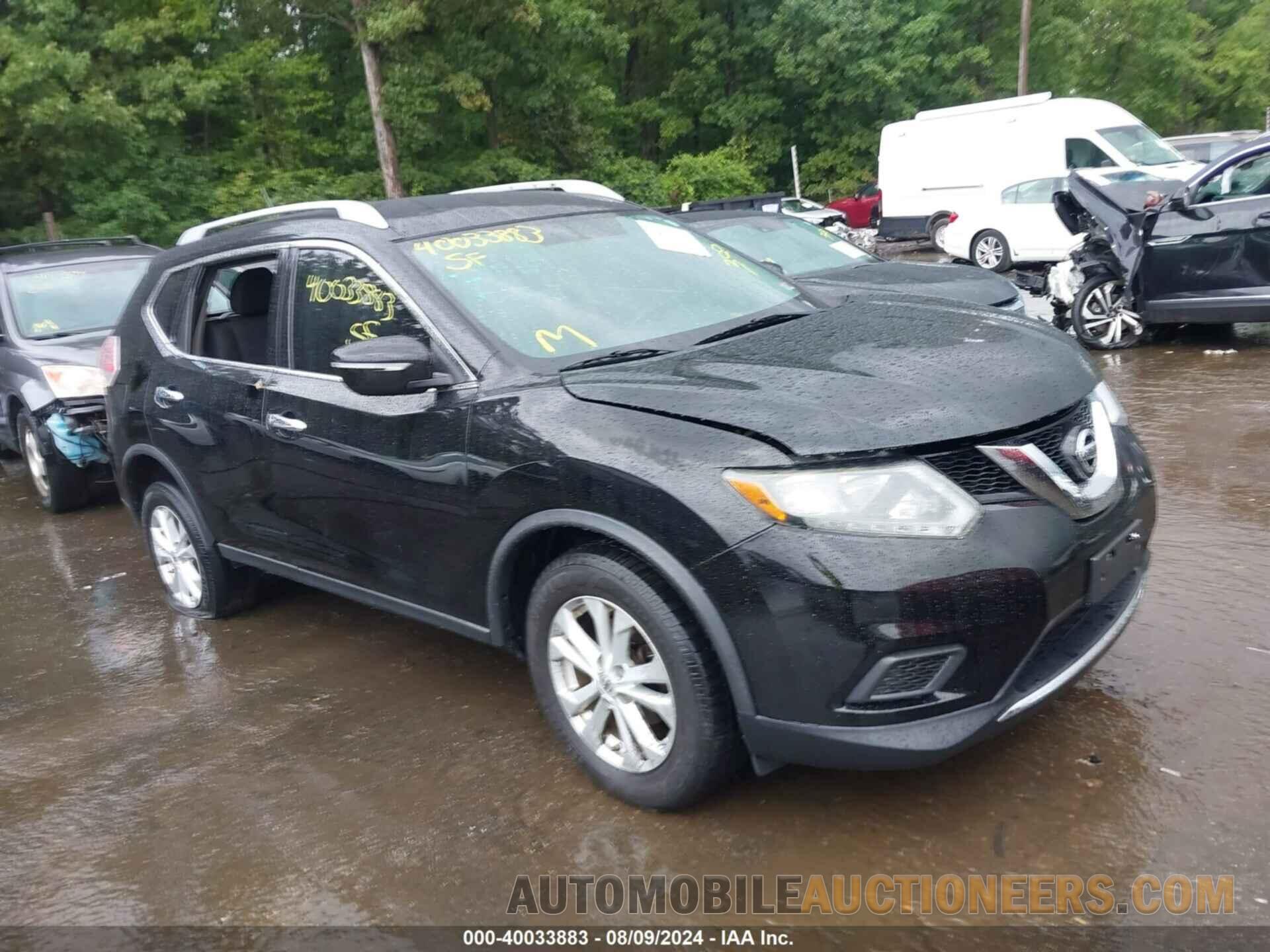 KNMAT2MV6FP536285 NISSAN ROGUE 2015