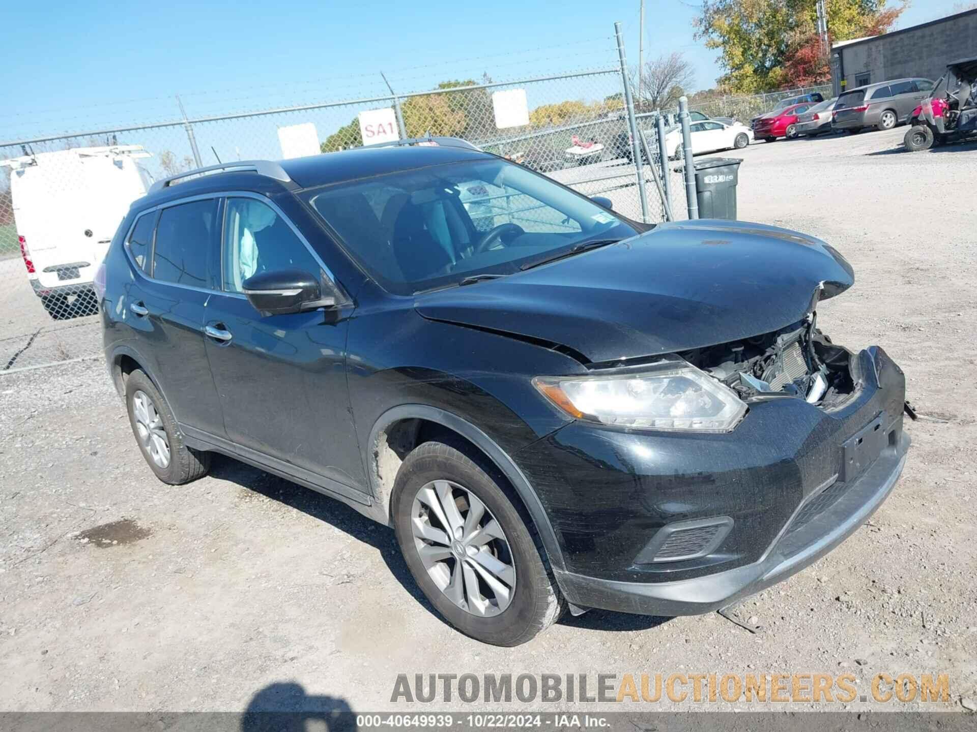 KNMAT2MV6FP586099 NISSAN ROGUE 2015