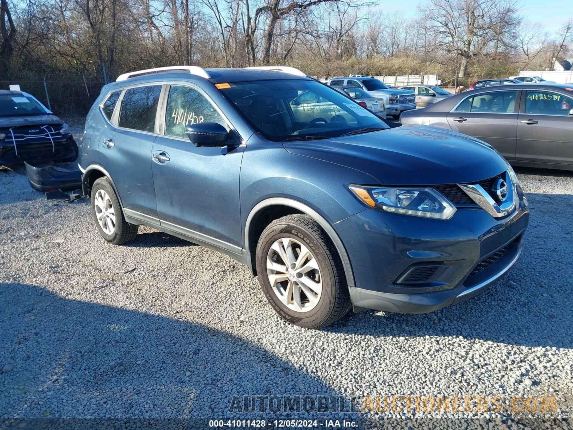 KNMAT2MV6GP726525 NISSAN ROGUE 2016