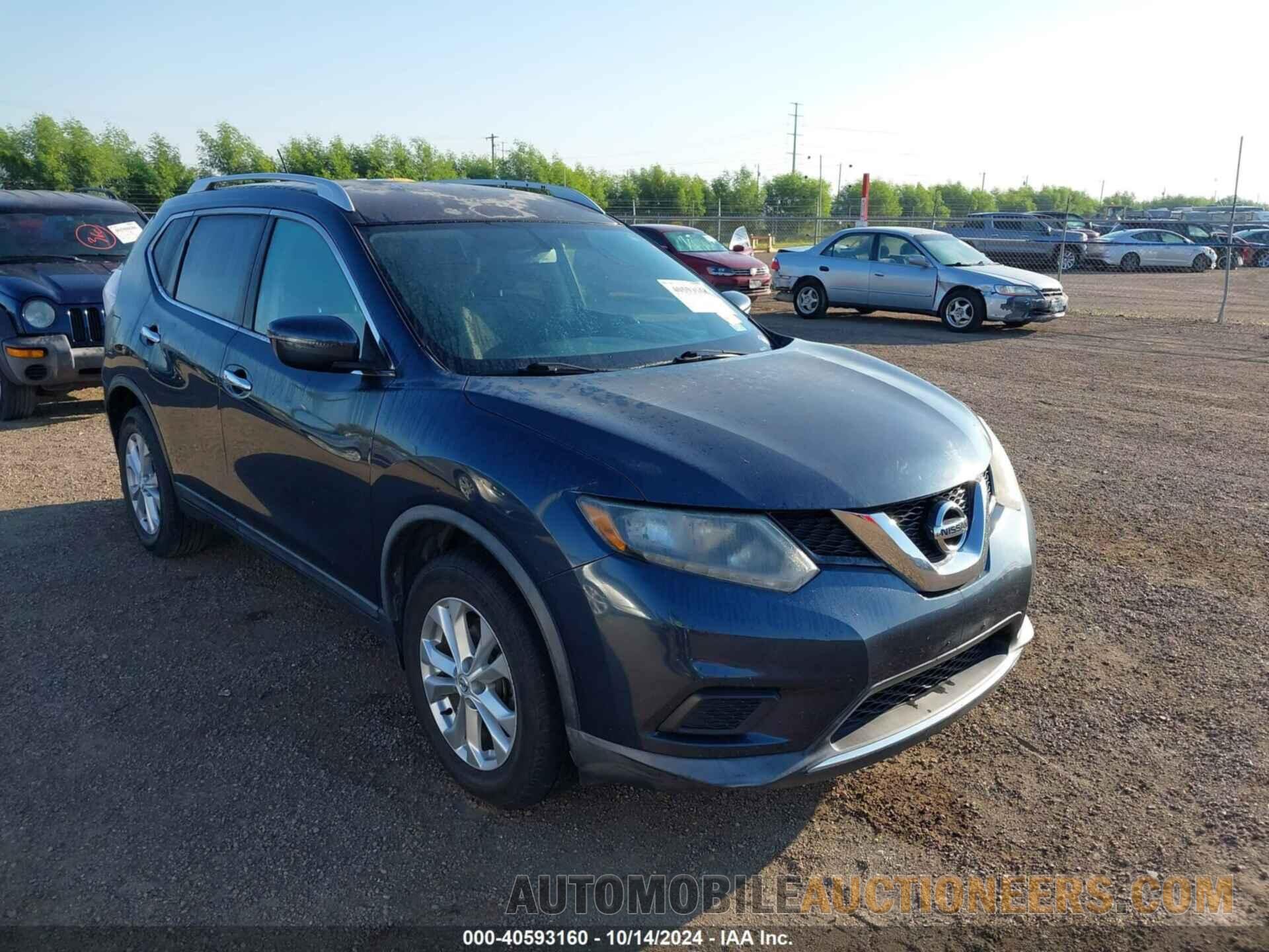 KNMAT2MV7GP664729 NISSAN ROGUE 2016