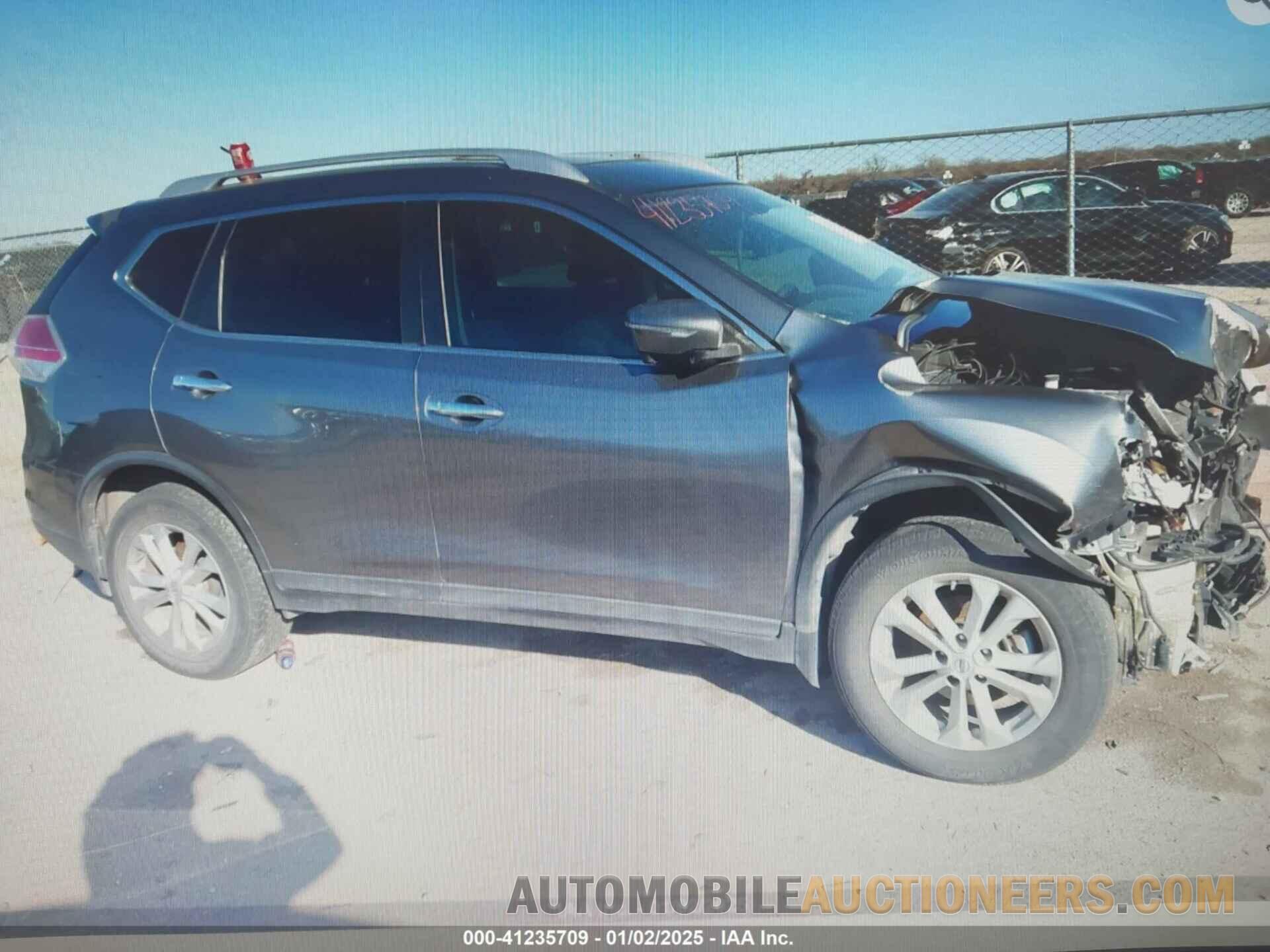 KNMAT2MV8FP578831 NISSAN ROGUE 2015