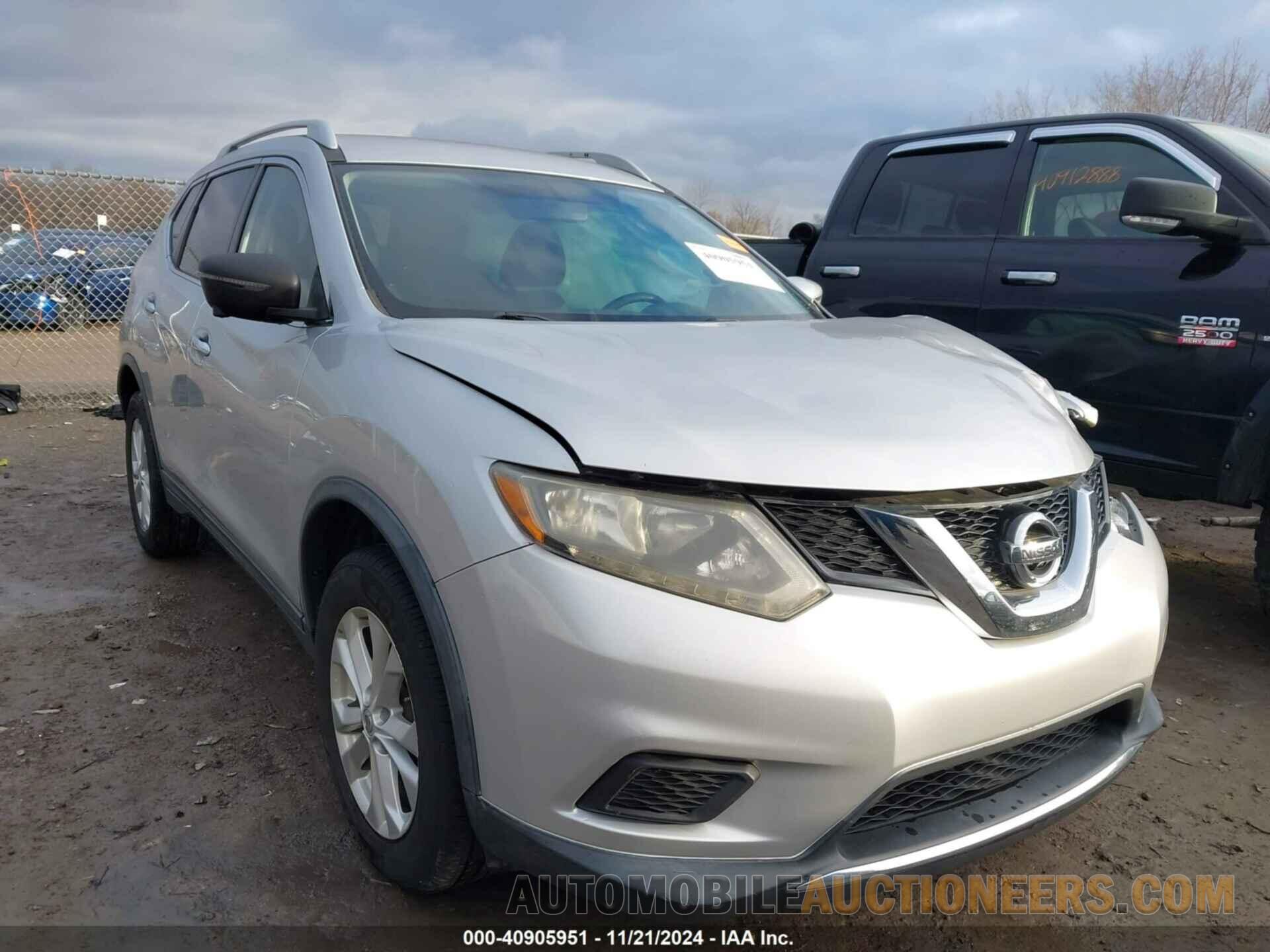 KNMAT2MV8GP655229 NISSAN ROGUE 2016