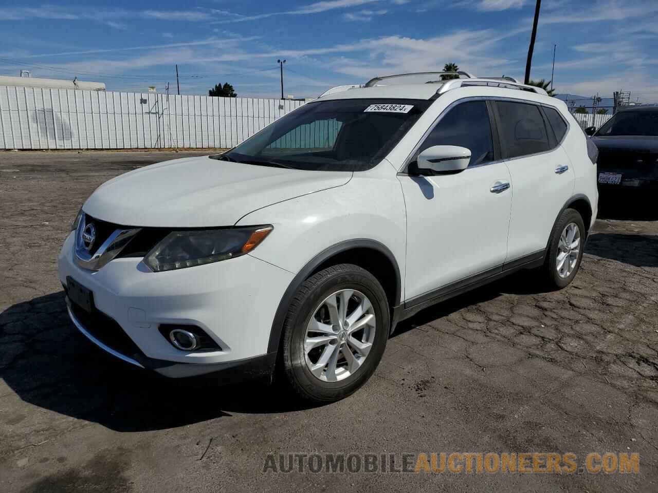 KNMAT2MV8GP663413 NISSAN ROGUE 2016